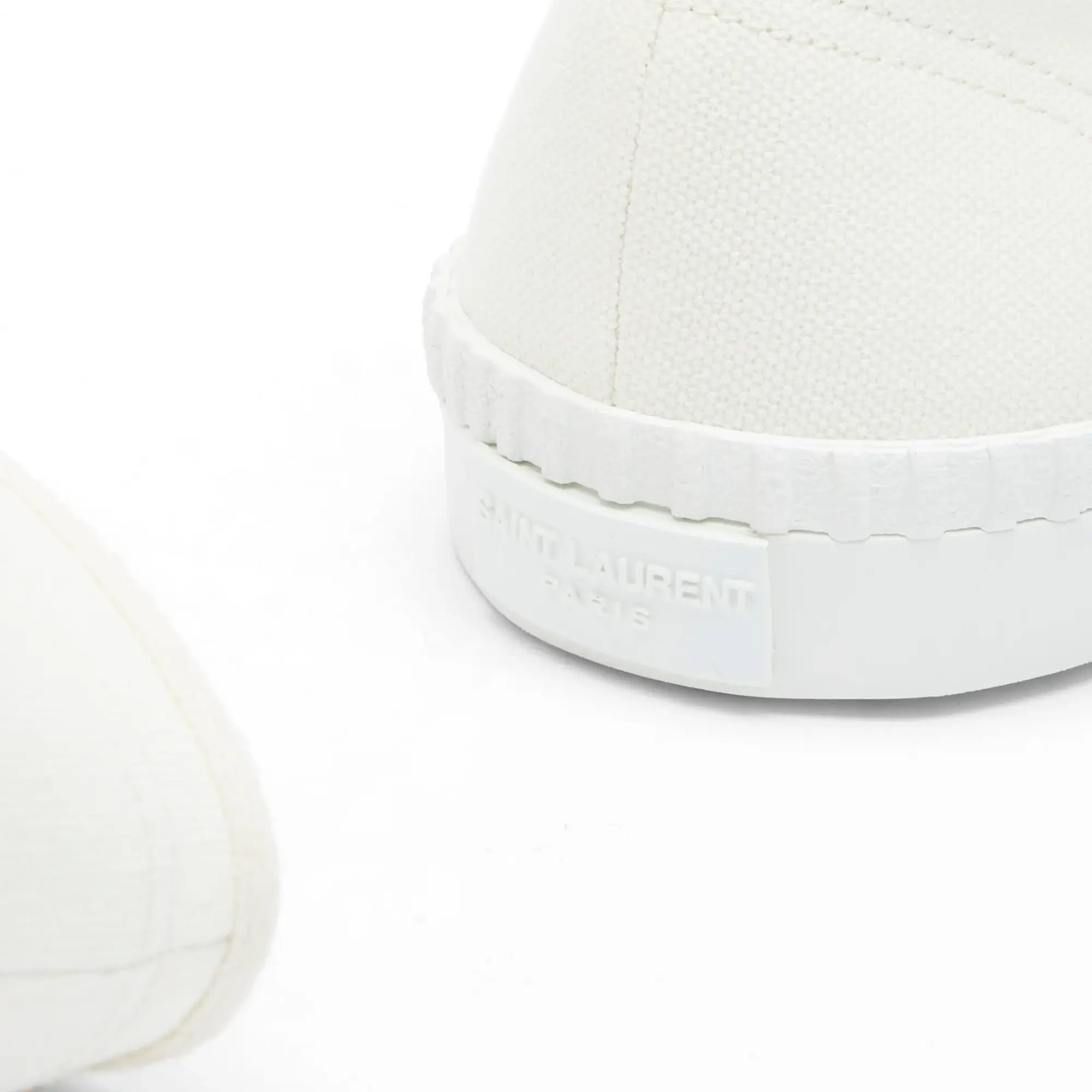 Saint Laurent Men's Verano Canvas Plimsole Milk