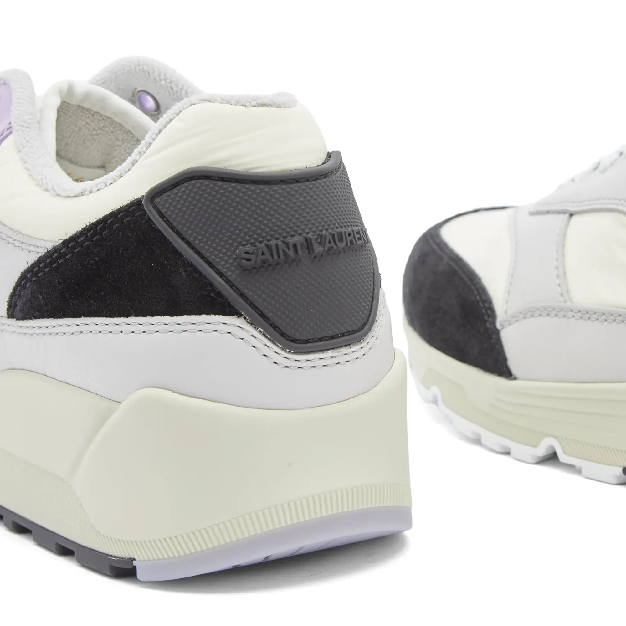 Saint Laurent Men's Bump Cin 15 Sneaker Grey/Lavender/Black