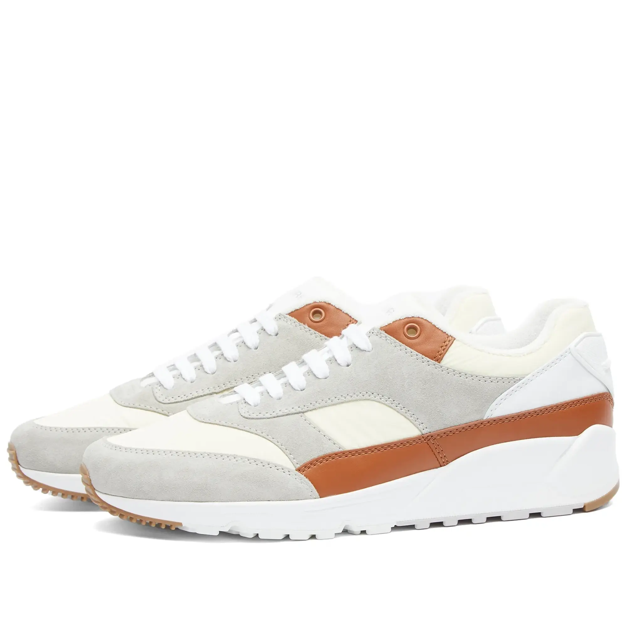 Saint Laurent Men's Bump Cin 15 Sneaker White/Grey/Red