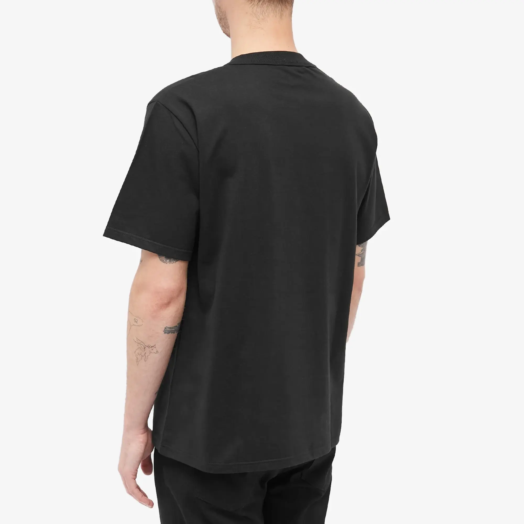 Armor-Lux Men's 79151 Logo Pocket T-Shirt Black