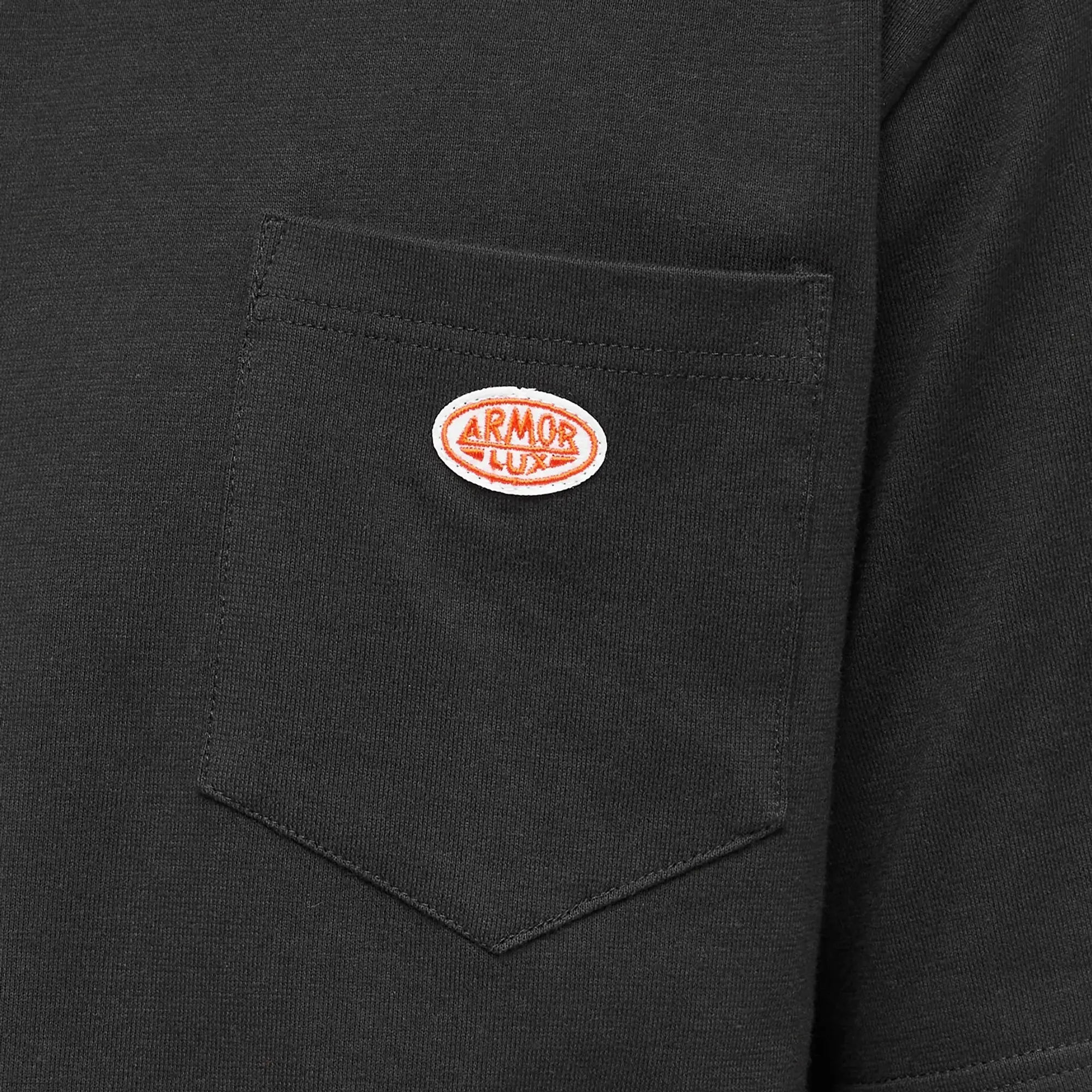 Armor-Lux Men's 79151 Logo Pocket T-Shirt Black
