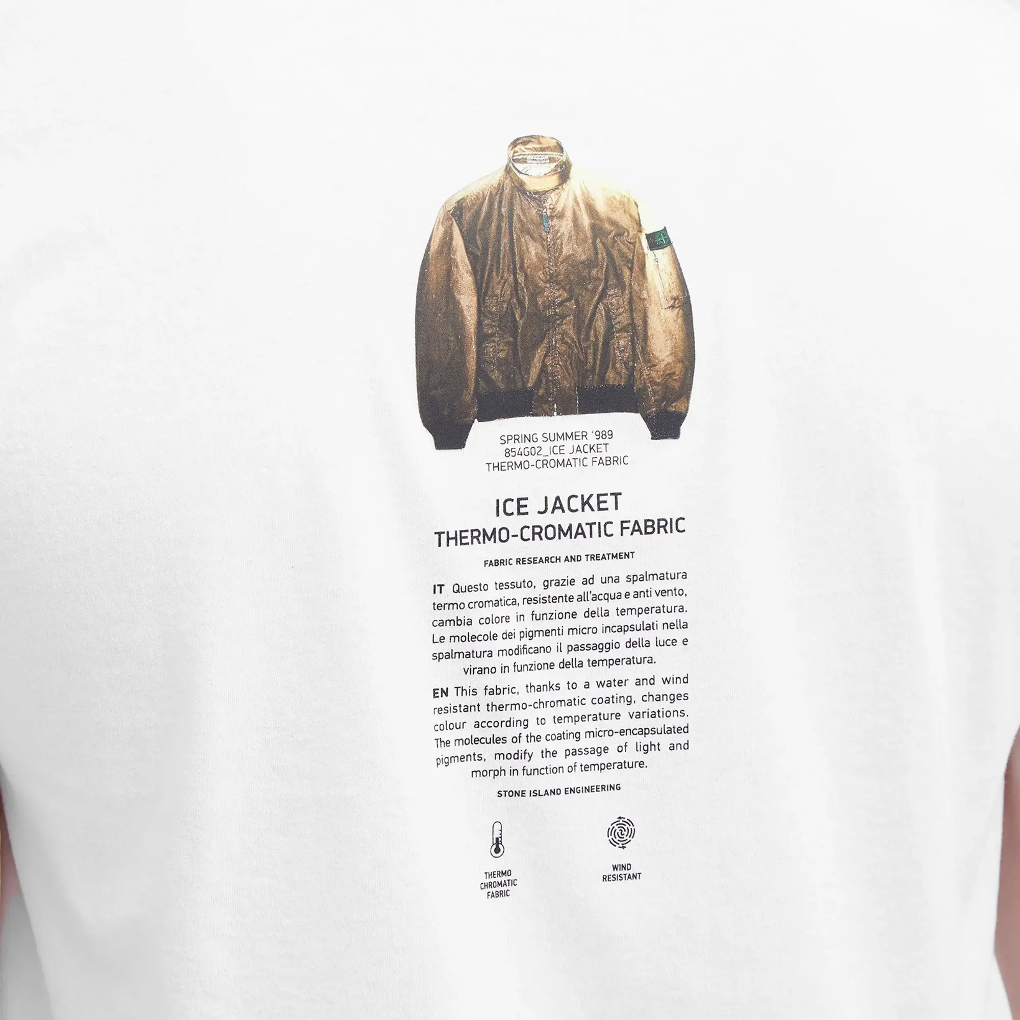 Stone Island Tee Men Shortsleeves White