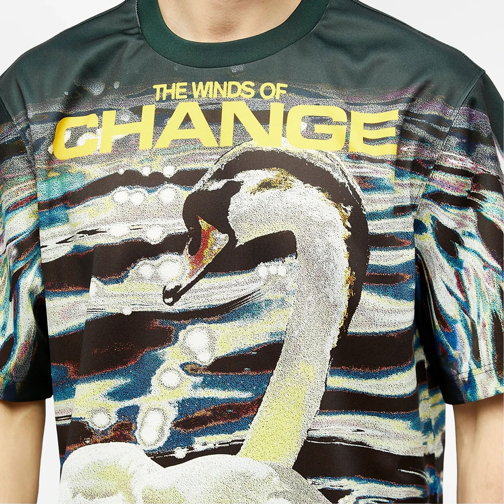 Burberry Men's Swan Logo T-Shirt Vine