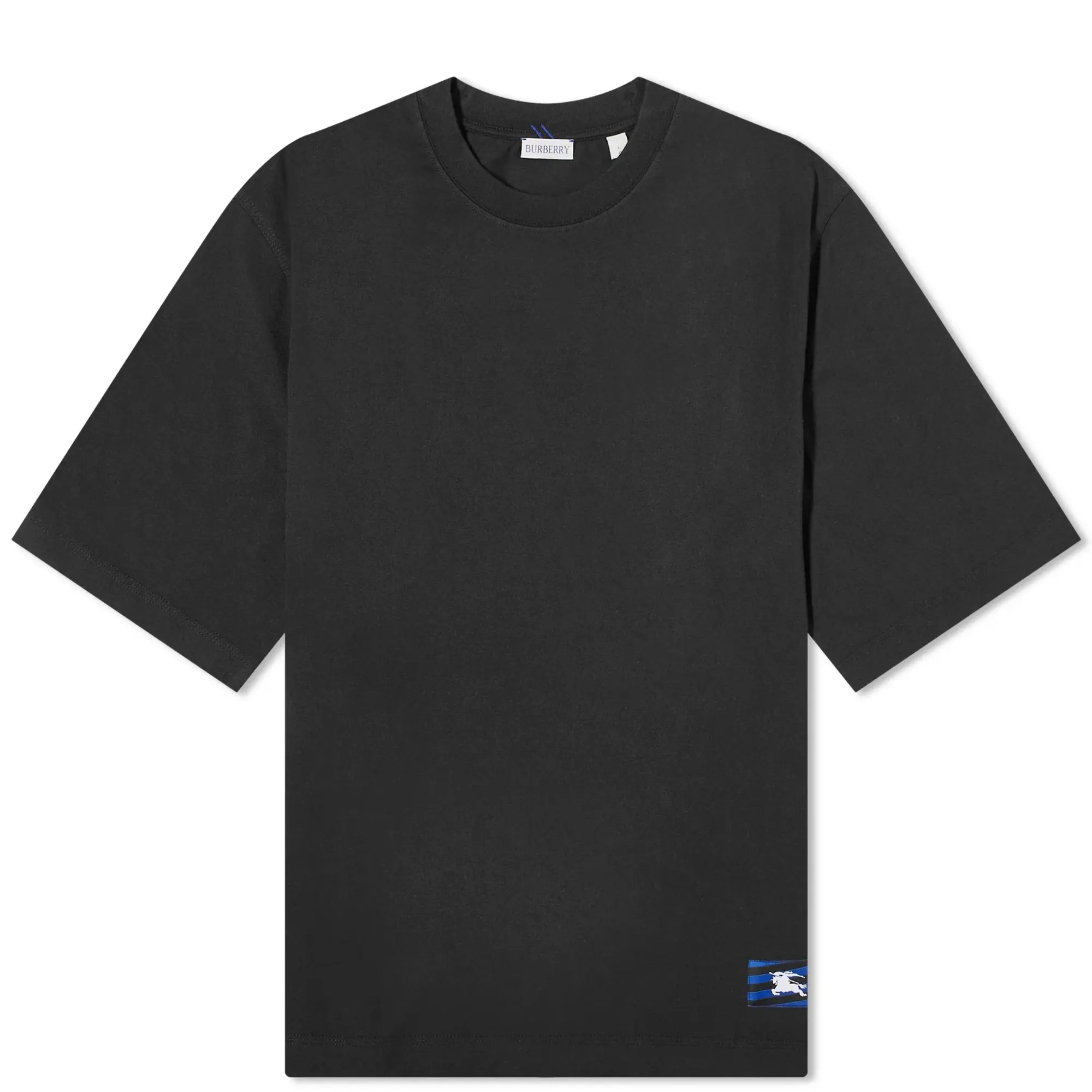 Burberry Men's EKD Label T-Shirt Black