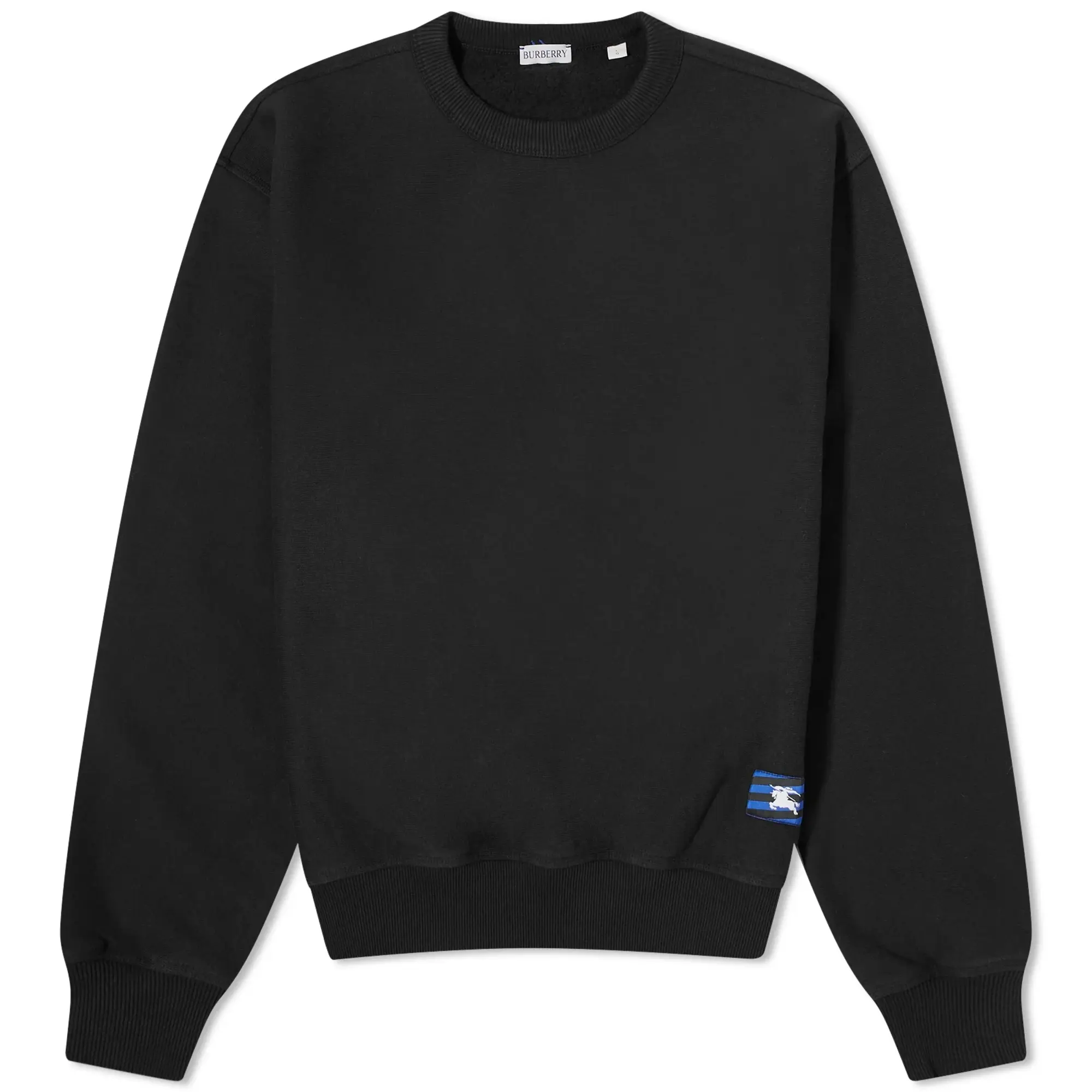 Burberry Men's EKD Label Sweatshirt Black