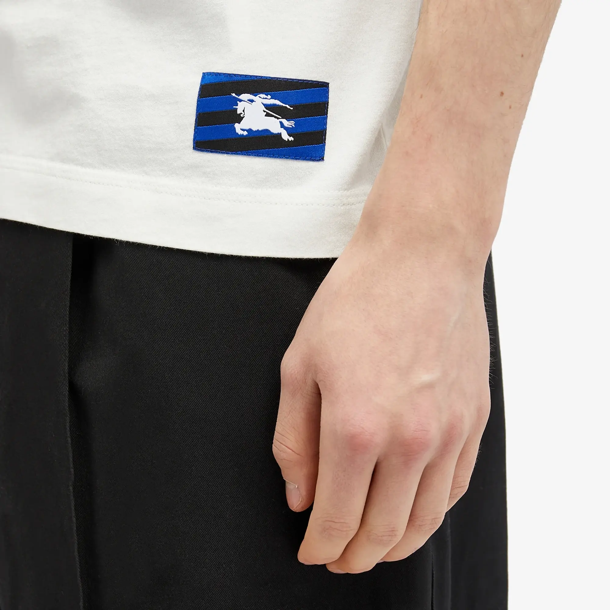Burberry Men's EKD Label T-Shirt Rain