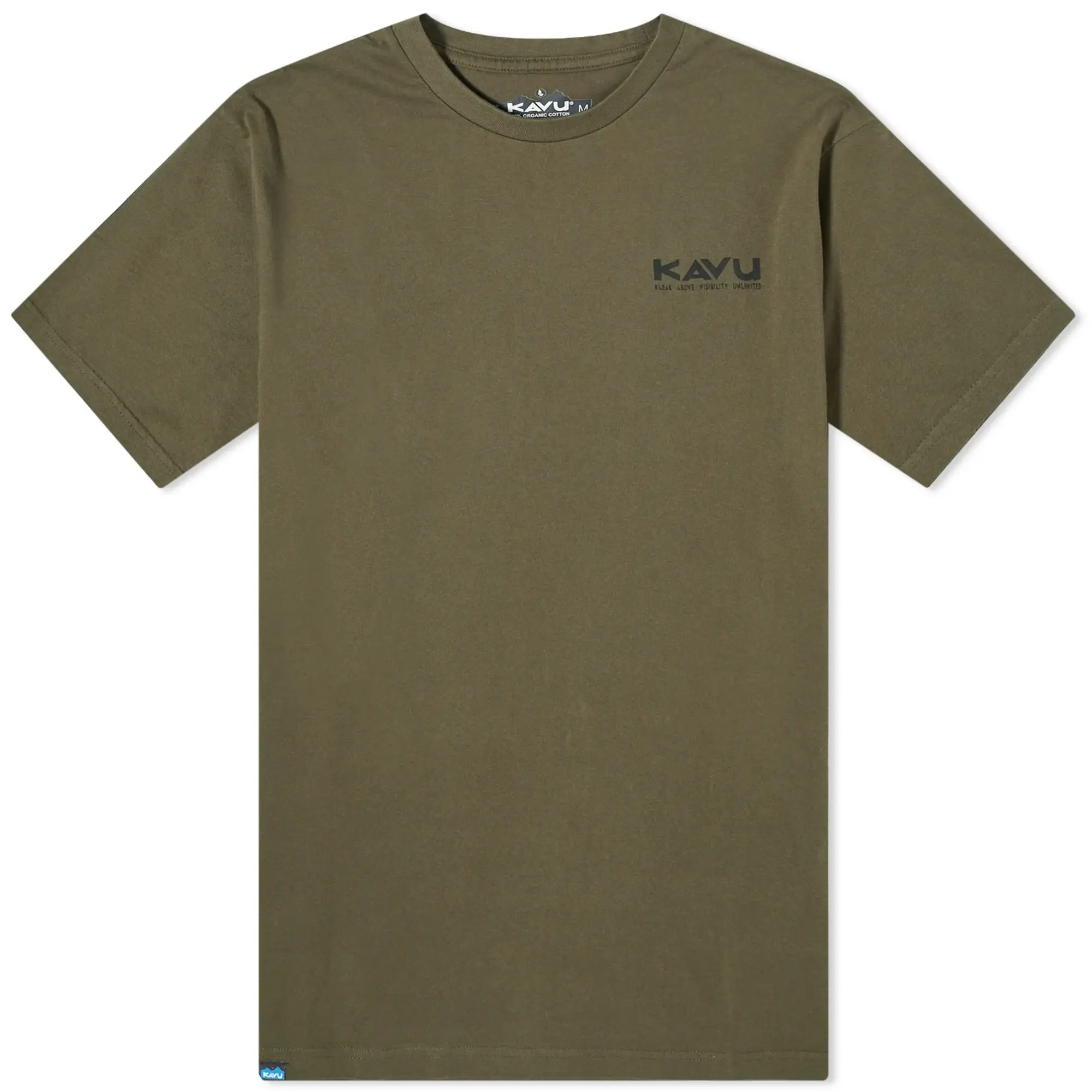 KAVU Men's Klear Above Etch Art T-Shirt Leaf