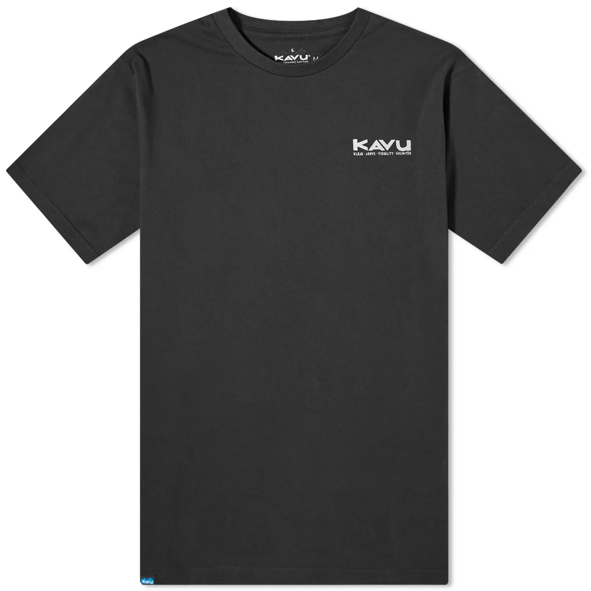KAVU Klear Above Etch Art Organic Cotton T-Shirt, Black