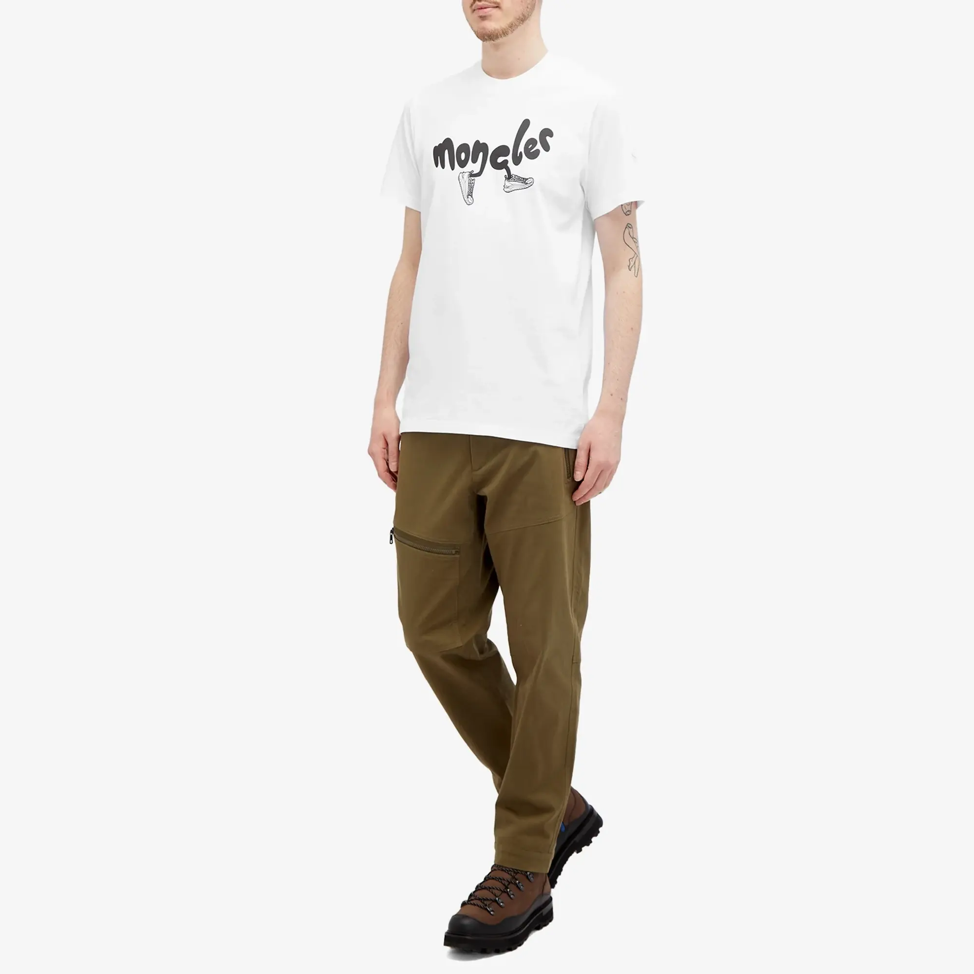 Moncler Men's Running T-Shirt White