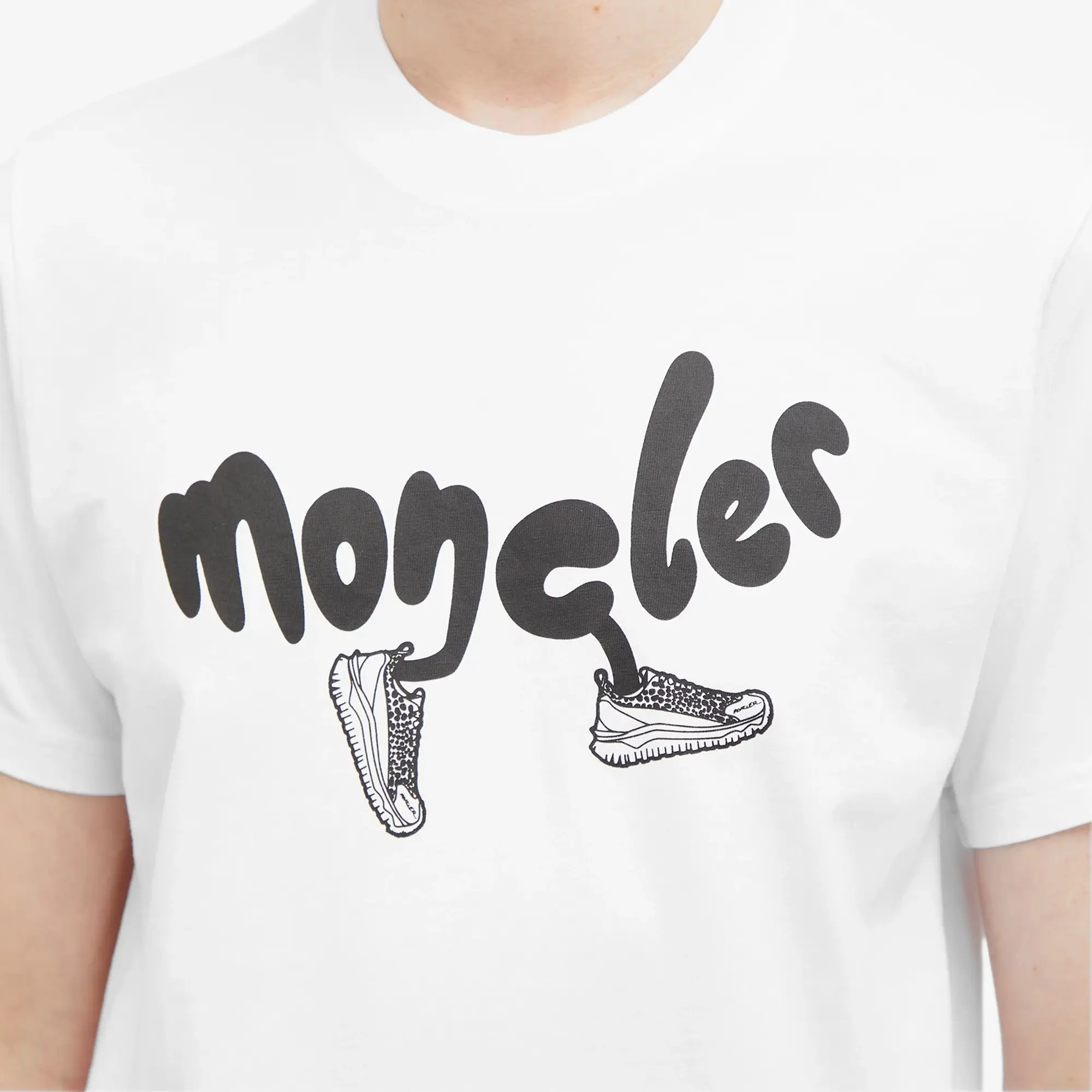 Moncler Men's Running T-Shirt White