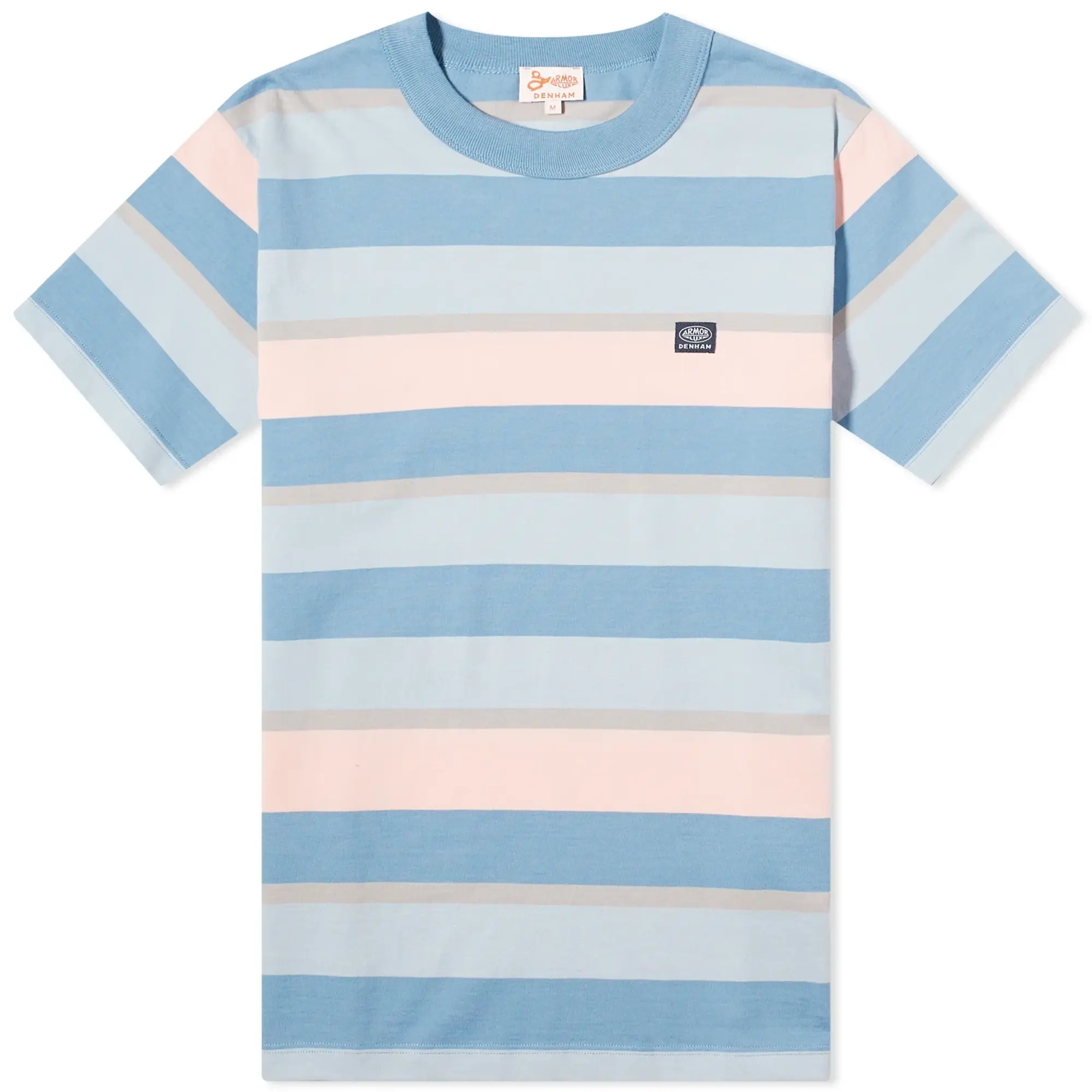 Armor-Lux Men's x Denham Oust Pocket T-Shirt Blue