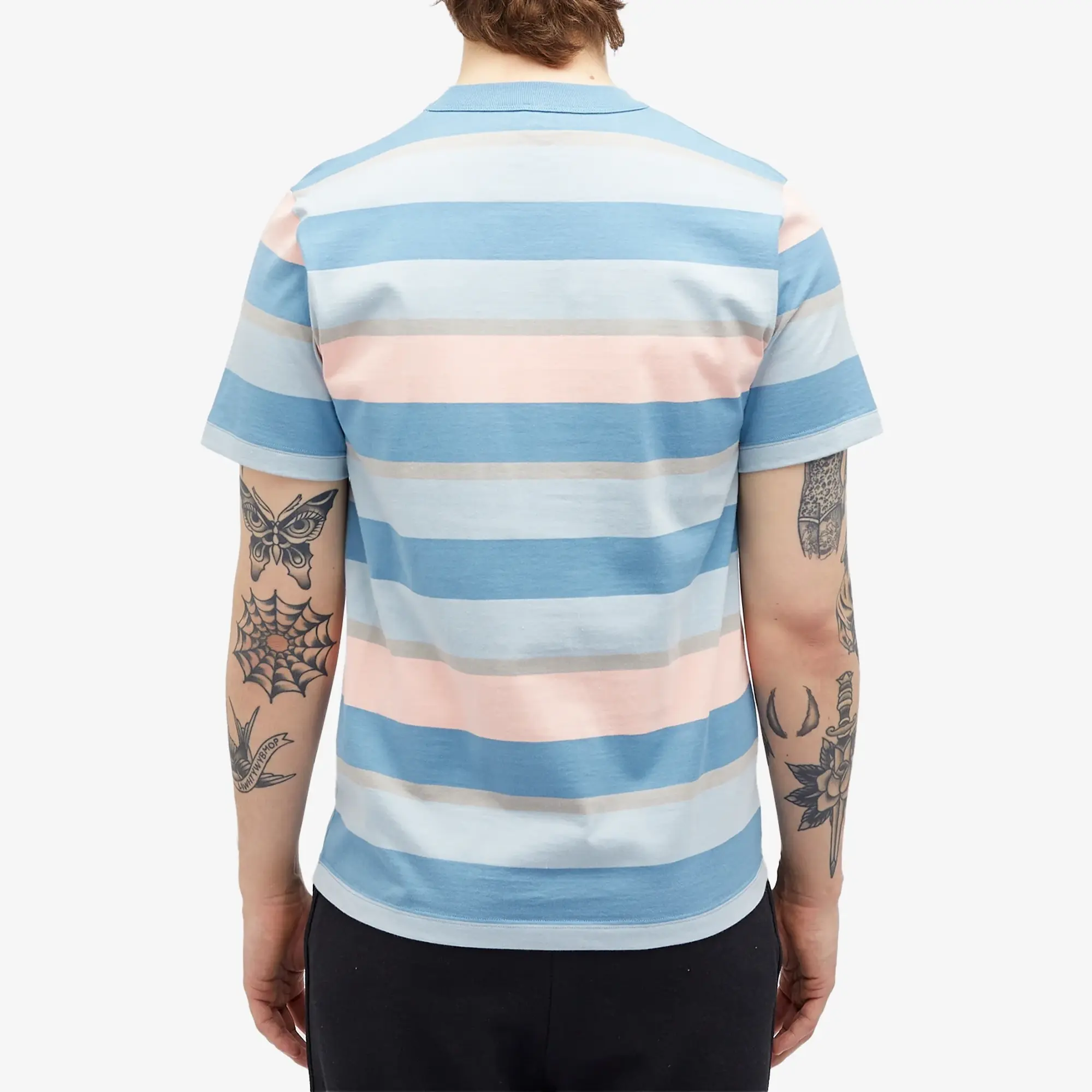 Armor-Lux Men's x Denham Oust Pocket T-Shirt Blue