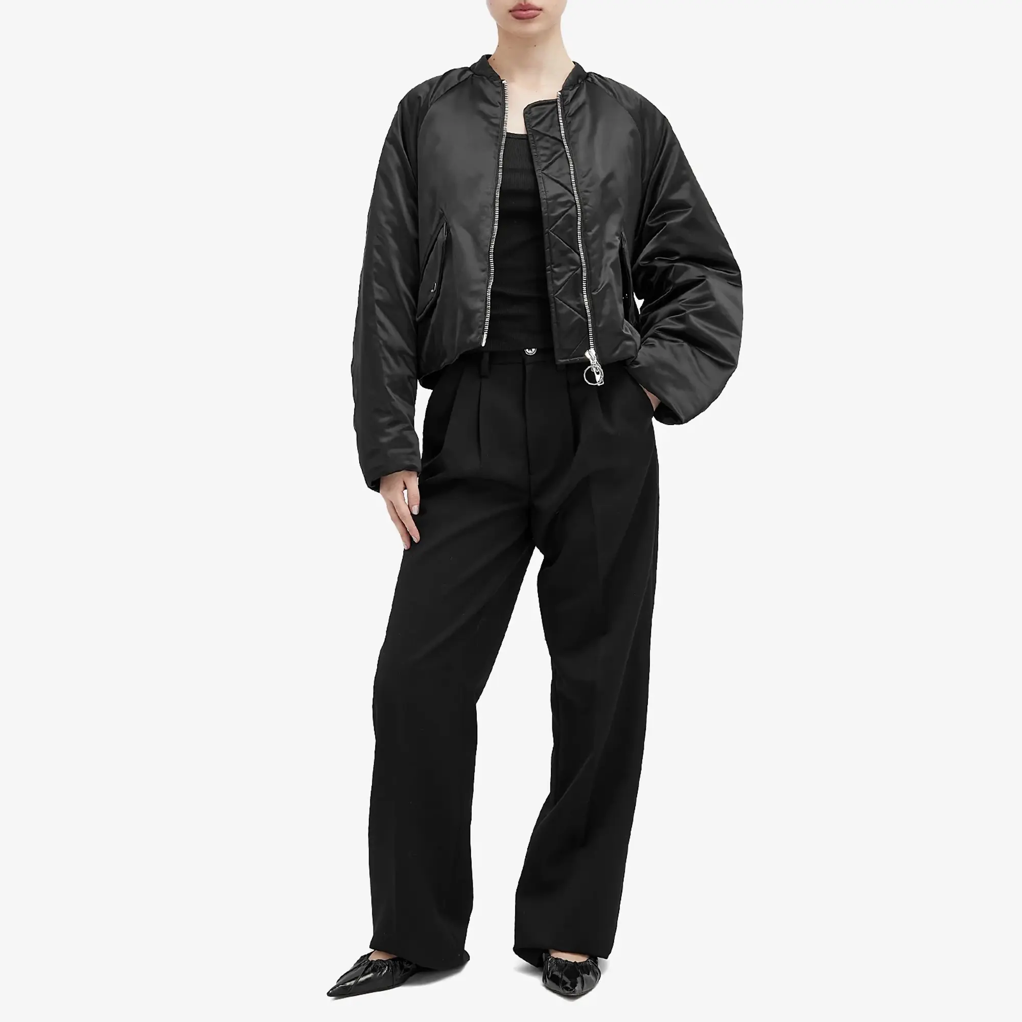 Anine Bing Women's Carrie Pant Black