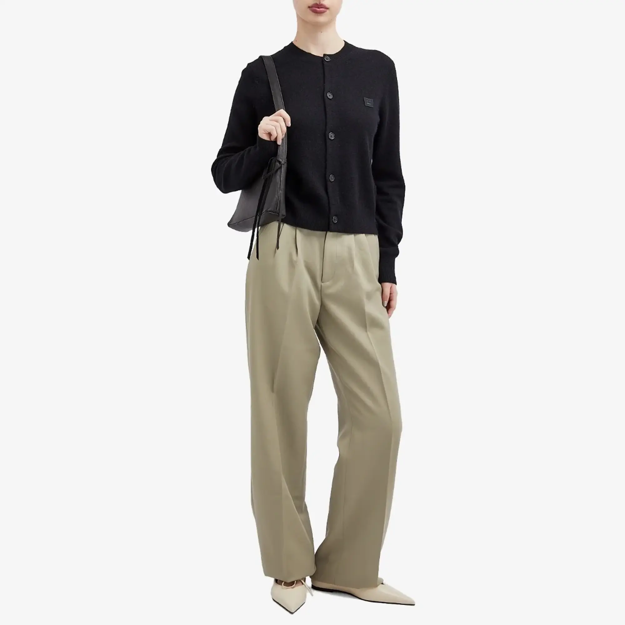 Anine Bing Women's Carrie Pant Green