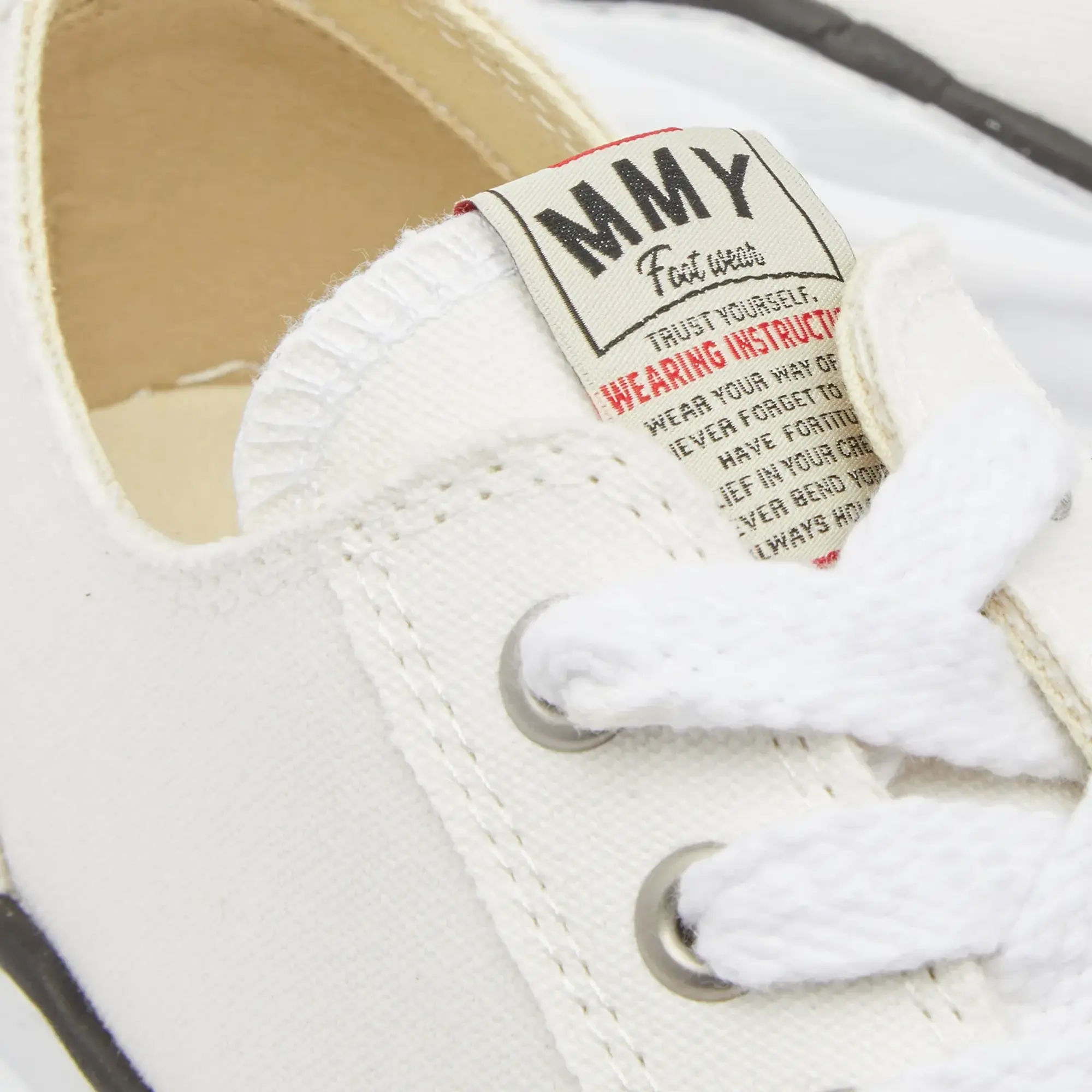 Maison Mihara Yasuhiro Peterson Og Sole Low Sneaker - White