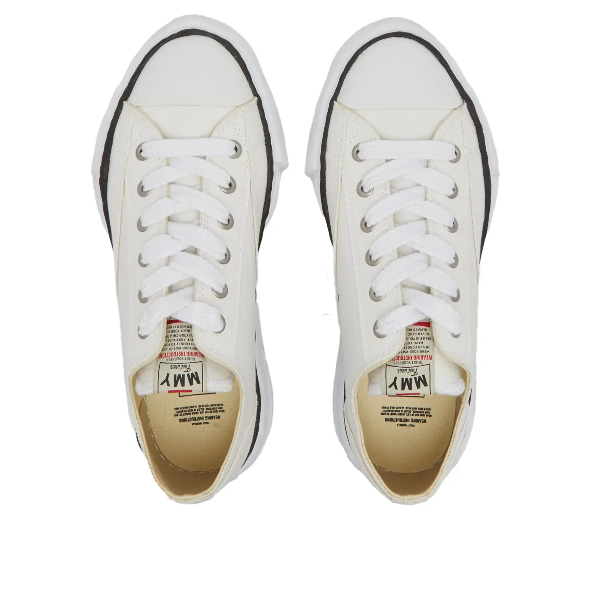 Maison Mihara Yasuhiro Peterson Og Sole Low Sneaker - White