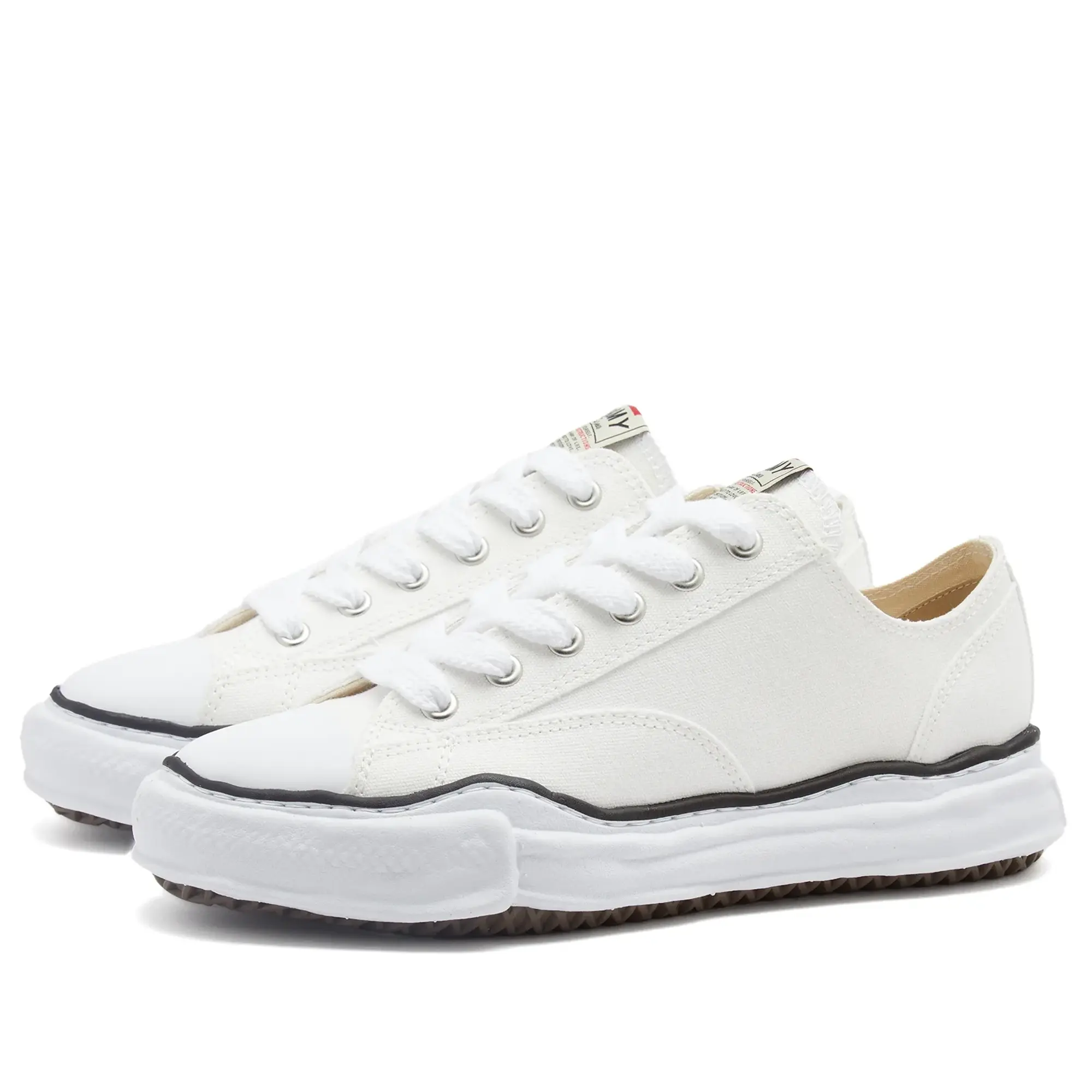 Maison Mihara Yasuhiro Peterson Og Sole Low Sneaker - White