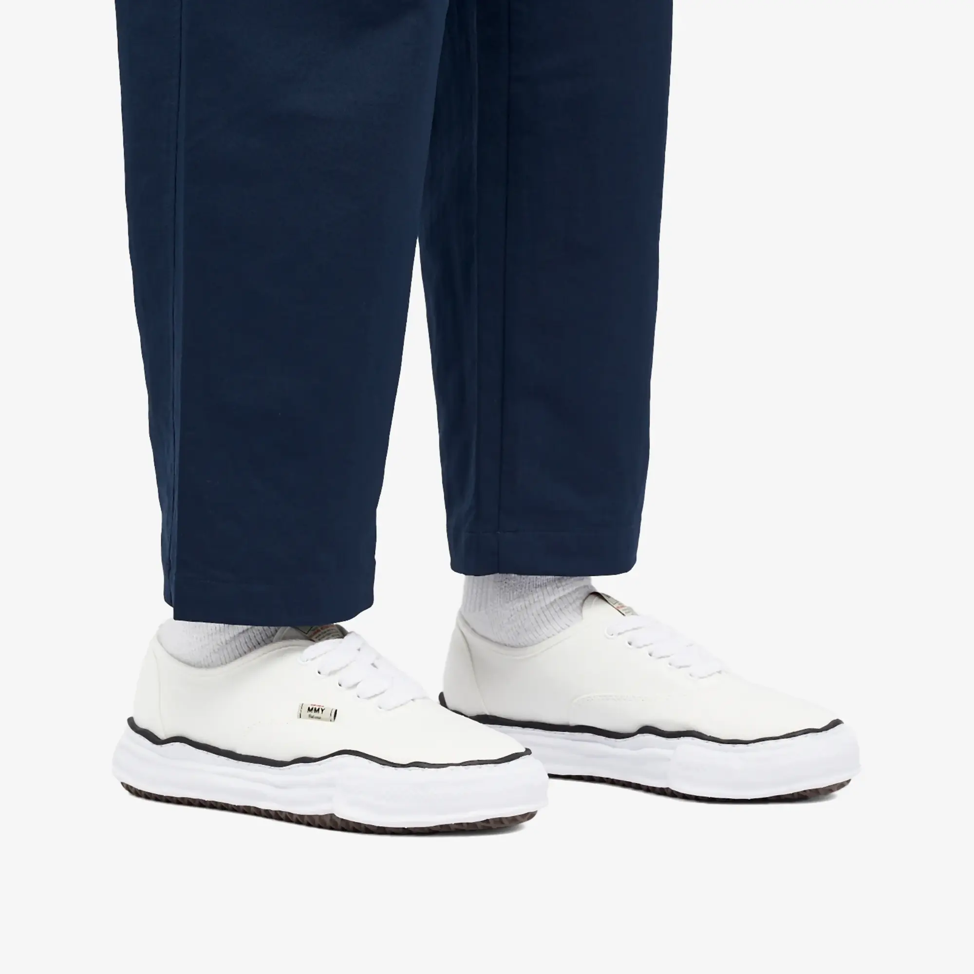 Maison MIHARA YASUHIRO Men's Baker Low Sneaker White