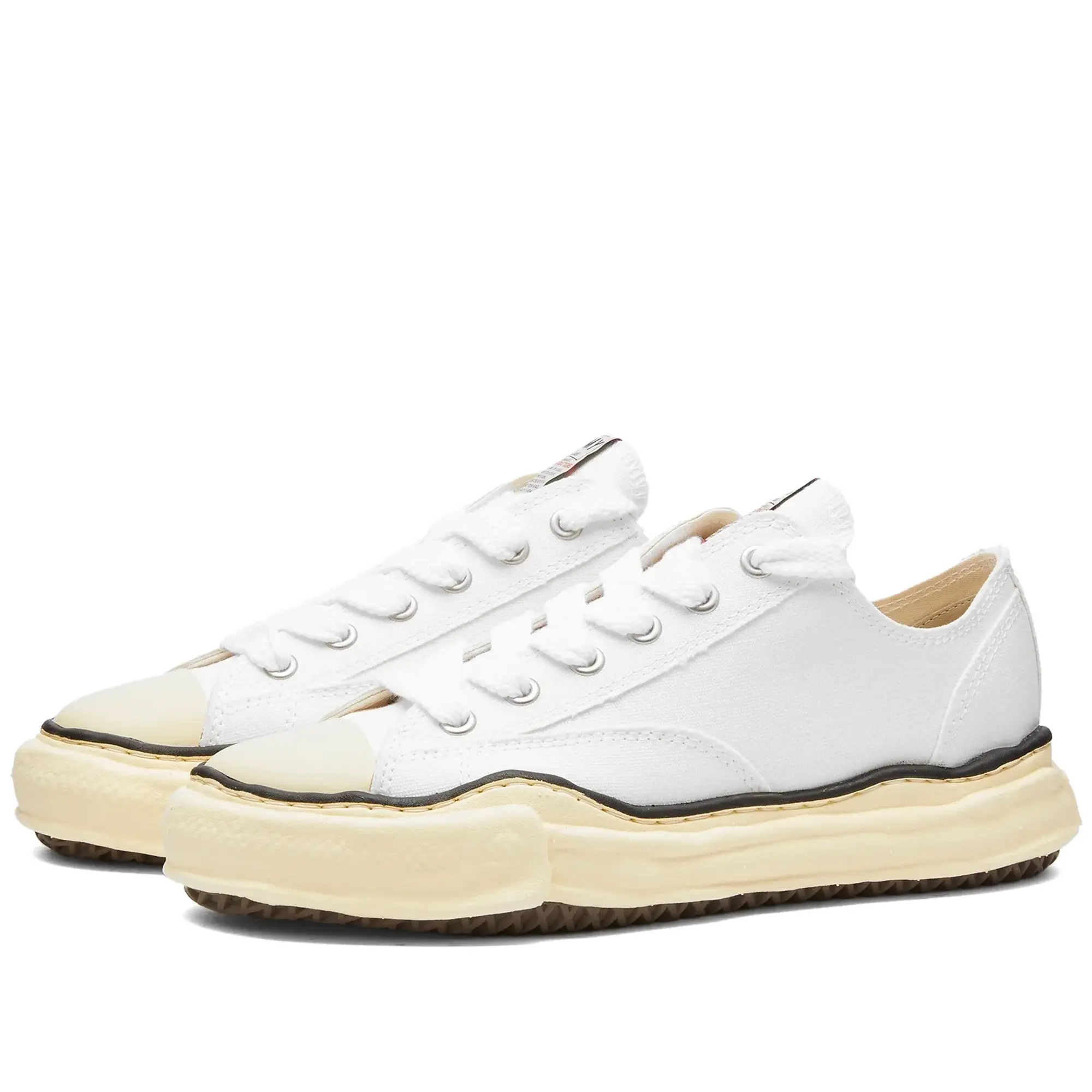 Maison MIHARA YASUHIRO Men's Peterson Original Vintage Low Sneaker White