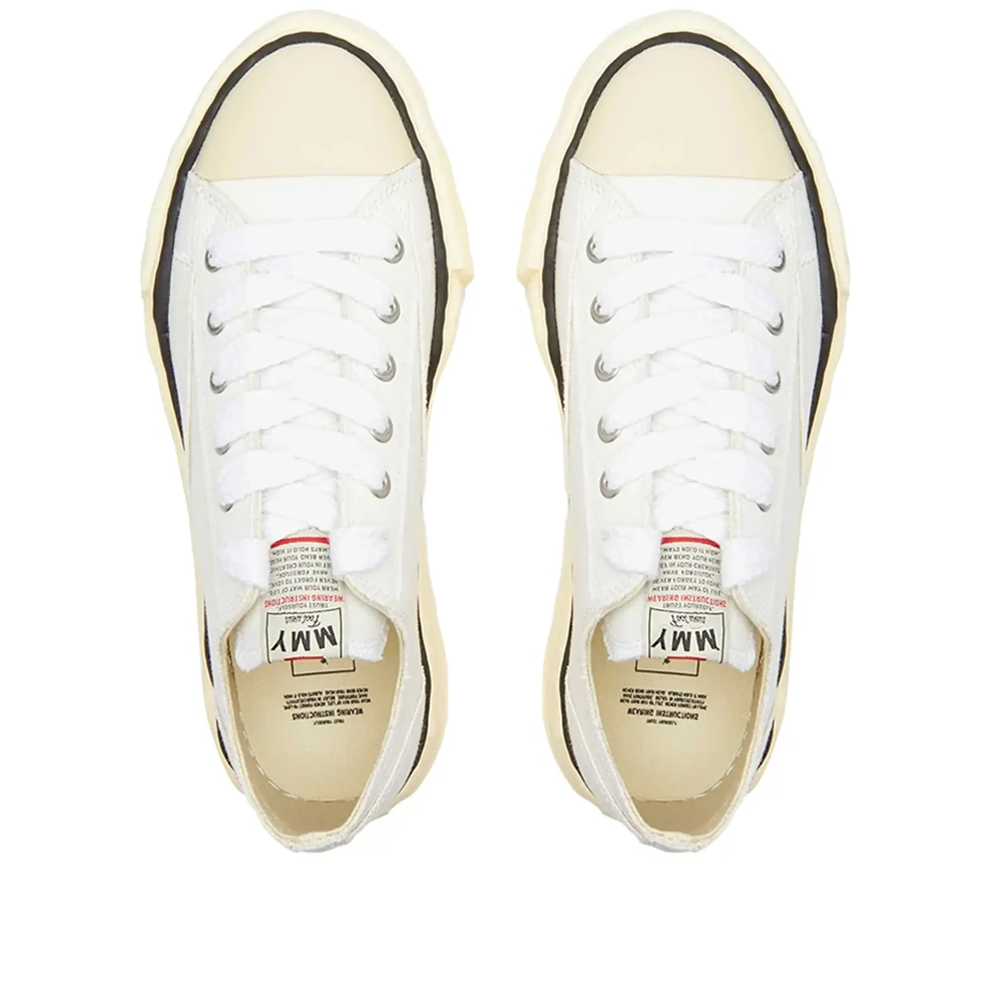 Maison MIHARA YASUHIRO Men's Peterson Original Vintage Low Sneaker White