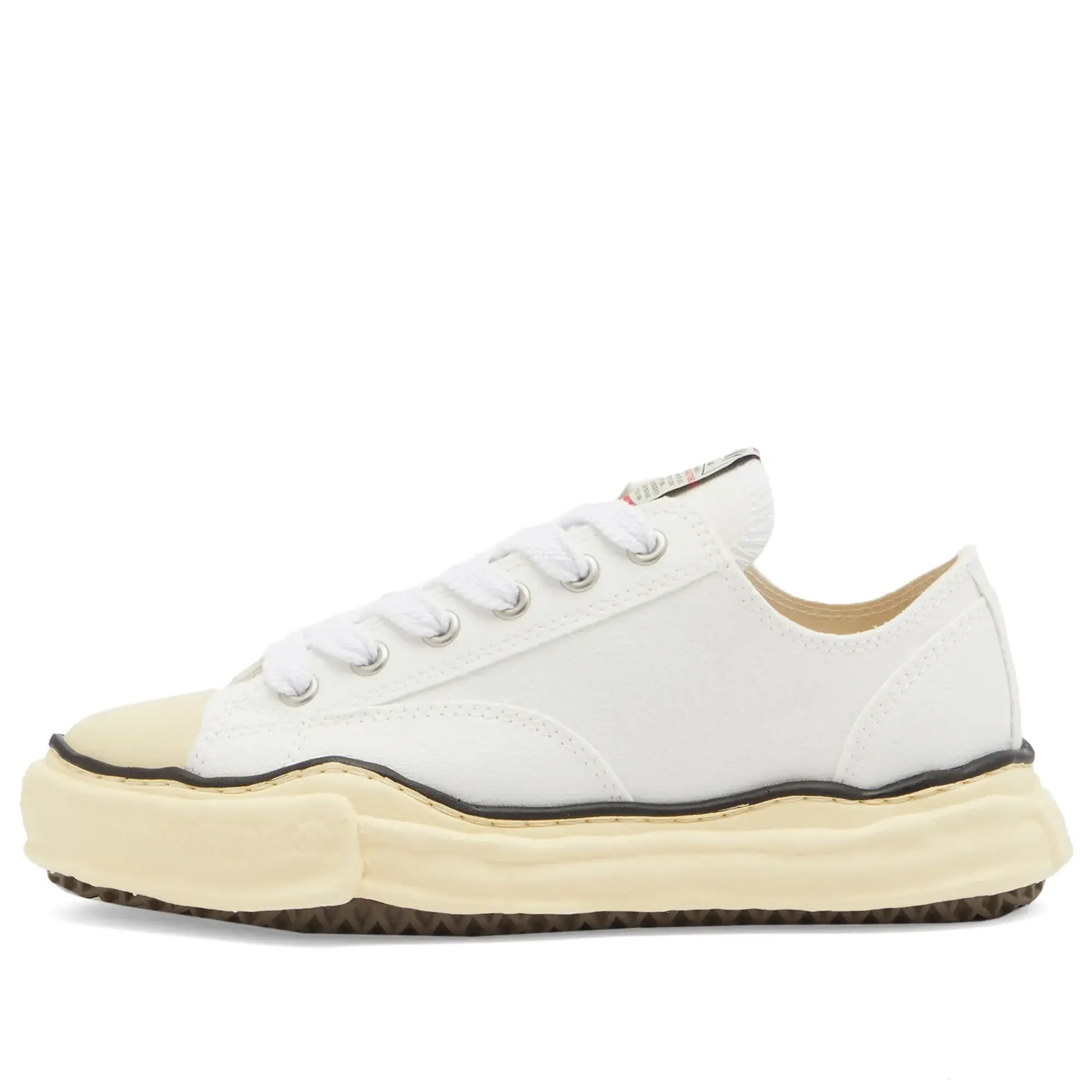 Maison MIHARA YASUHIRO Men's Peterson Original Vintage Low Sneaker White