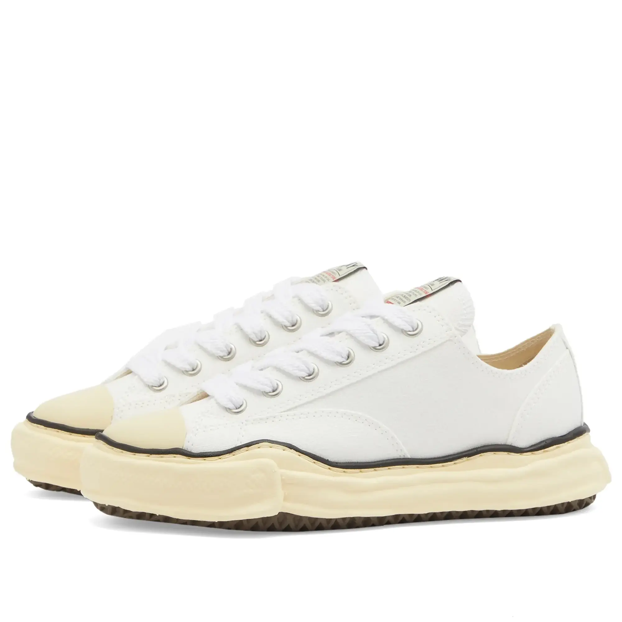 Maison MIHARA YASUHIRO Men's Peterson Original Vintage Low Sneaker White