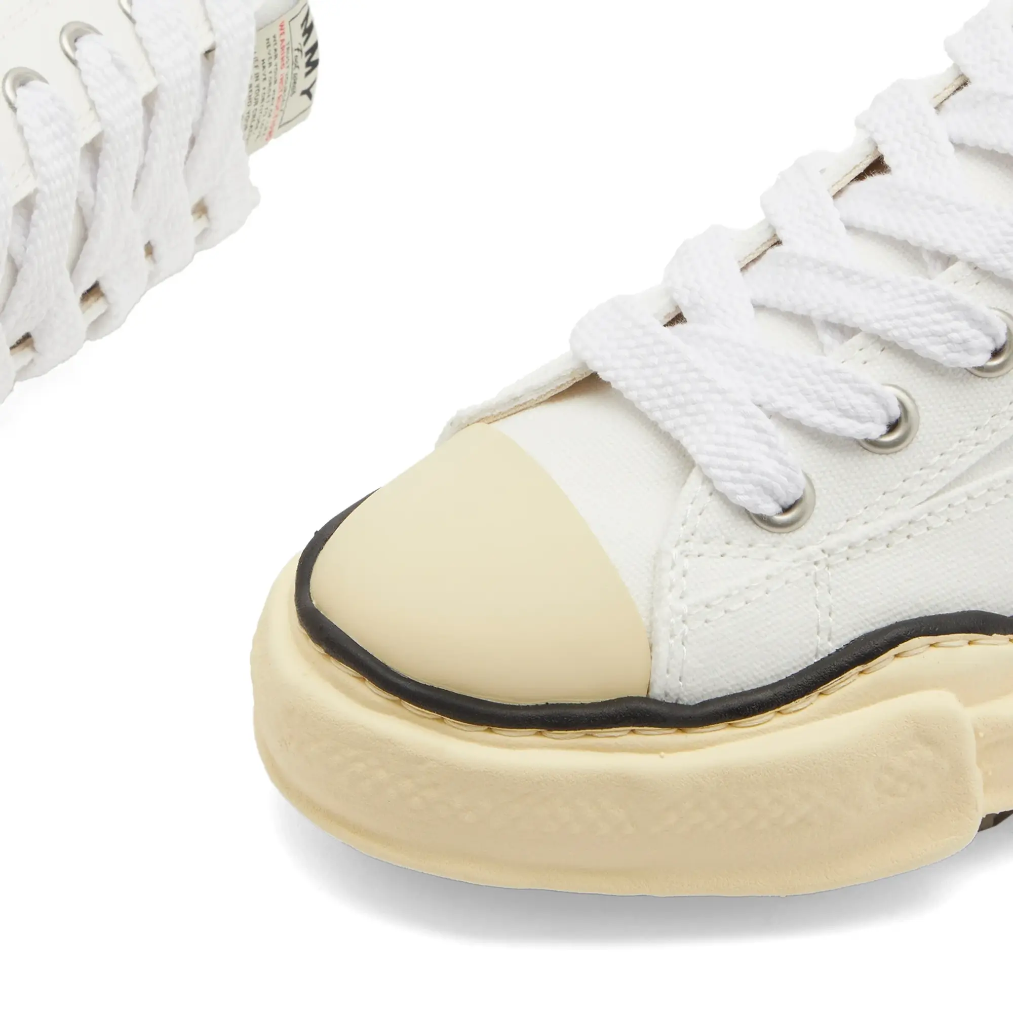 Maison MIHARA YASUHIRO Men's Peterson Original Vintage Low Sneaker White