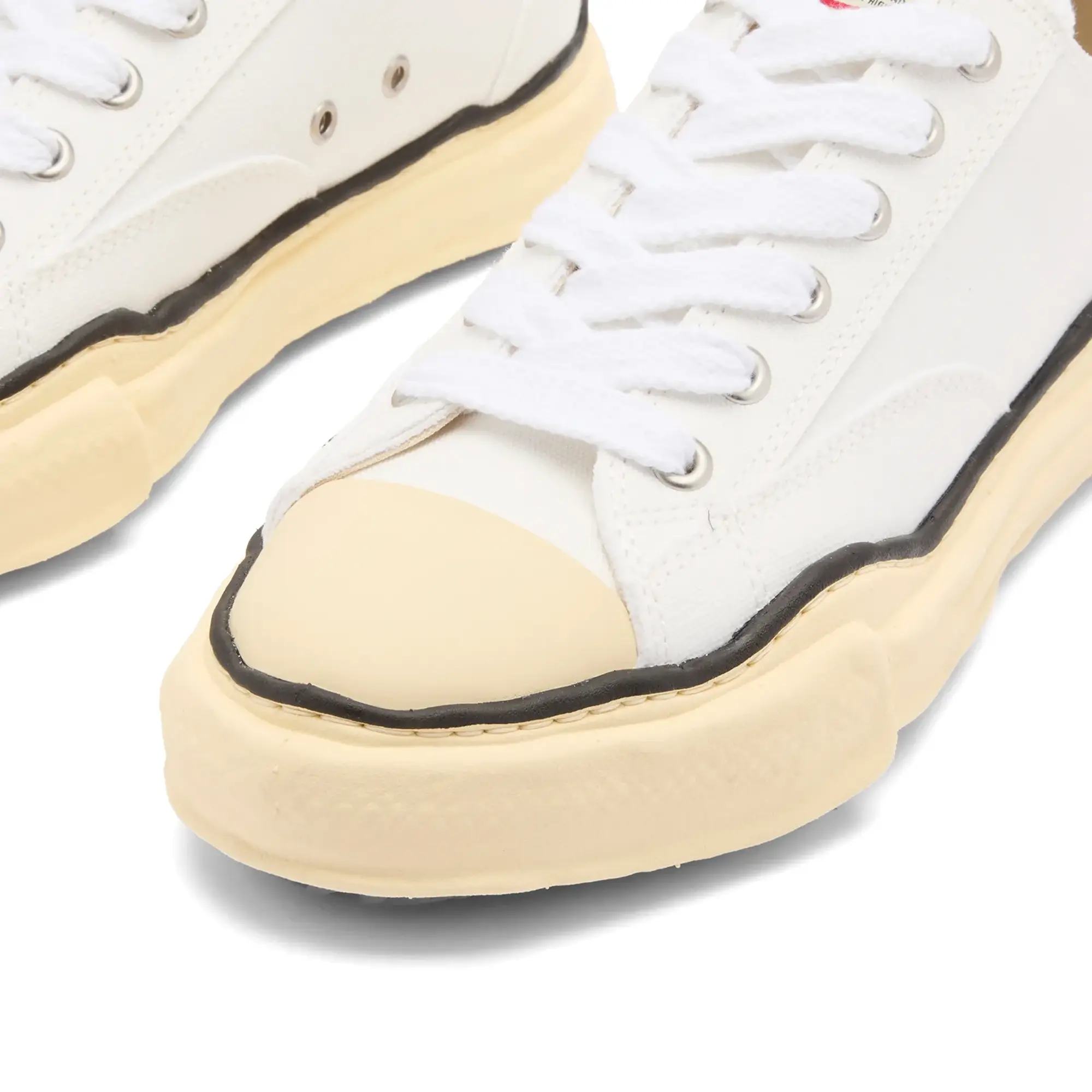 Maison MIHARA YASUHIRO Men's Peterson Original Vintage Low Sneaker White
