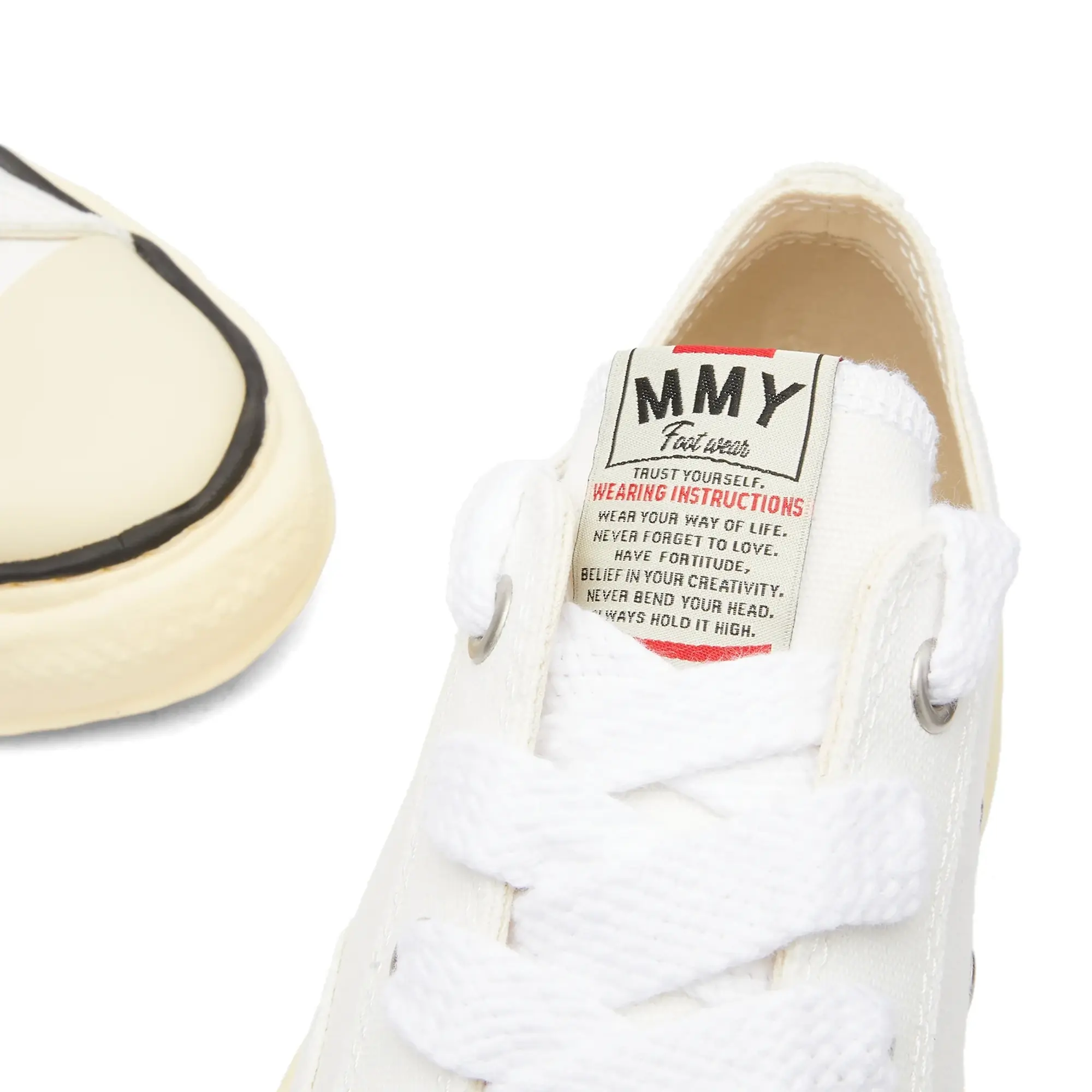 Maison MIHARA YASUHIRO Men's Peterson Original Vintage Low Sneaker White
