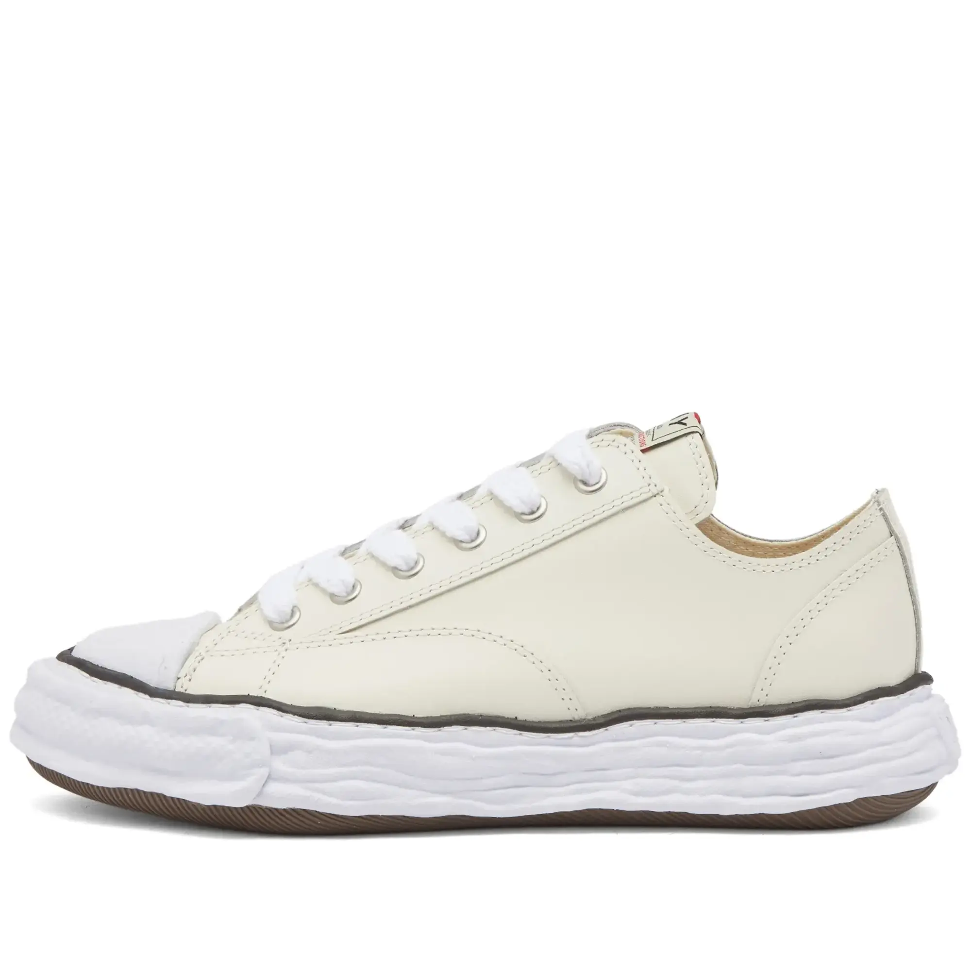 Maison MIHARA YASUHIRO Men's Peterson 23 Low Leather Sneaker White