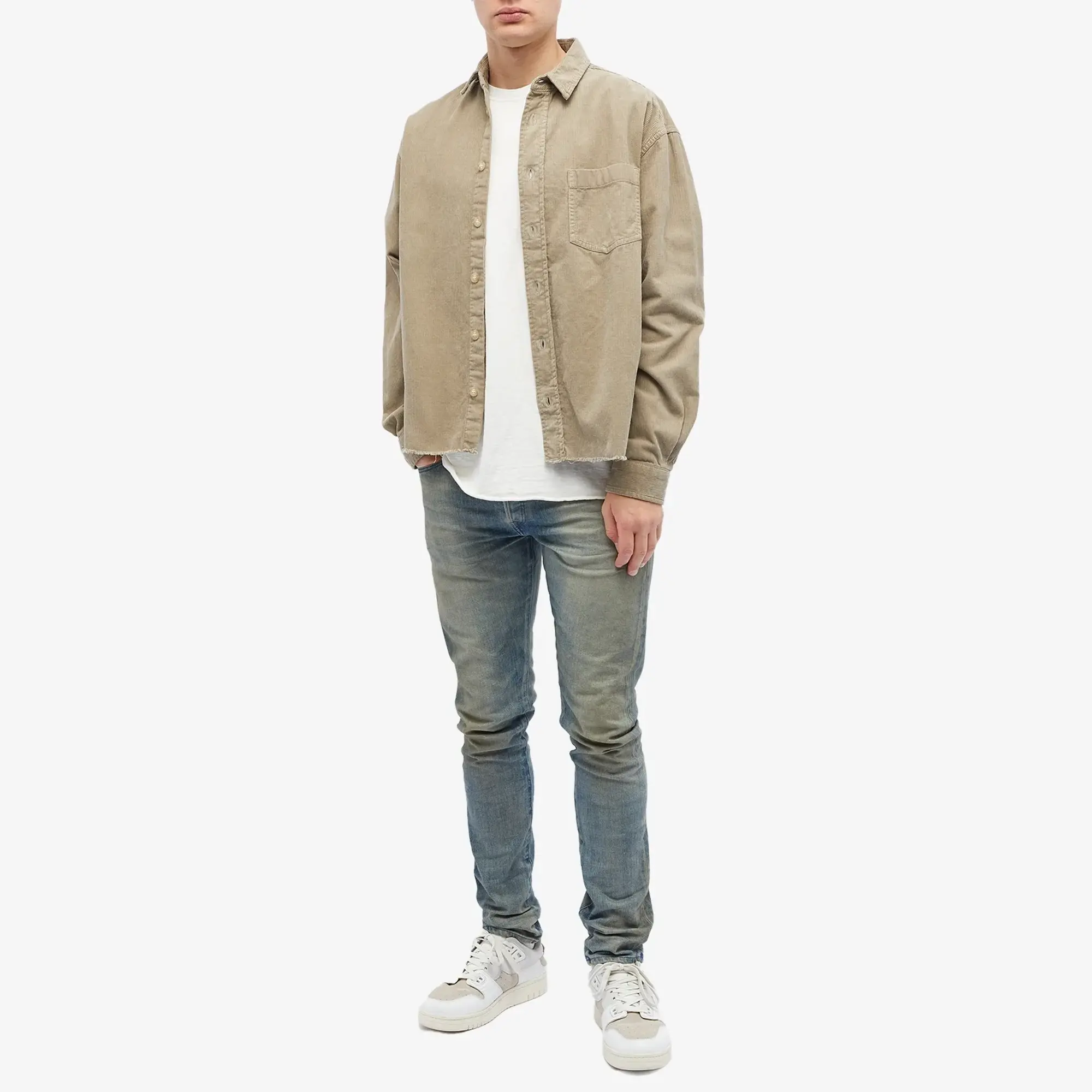 John Elliott Men's Anti-Expo T-Shirt Salt