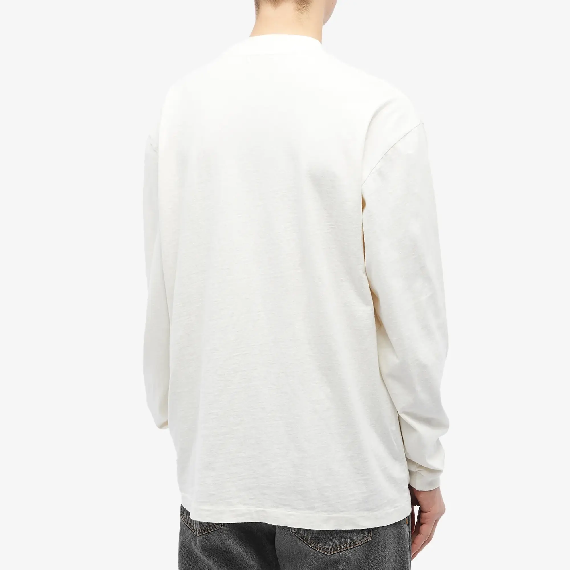 John Elliott Men's Long Sleeve University T-Shirt Salt