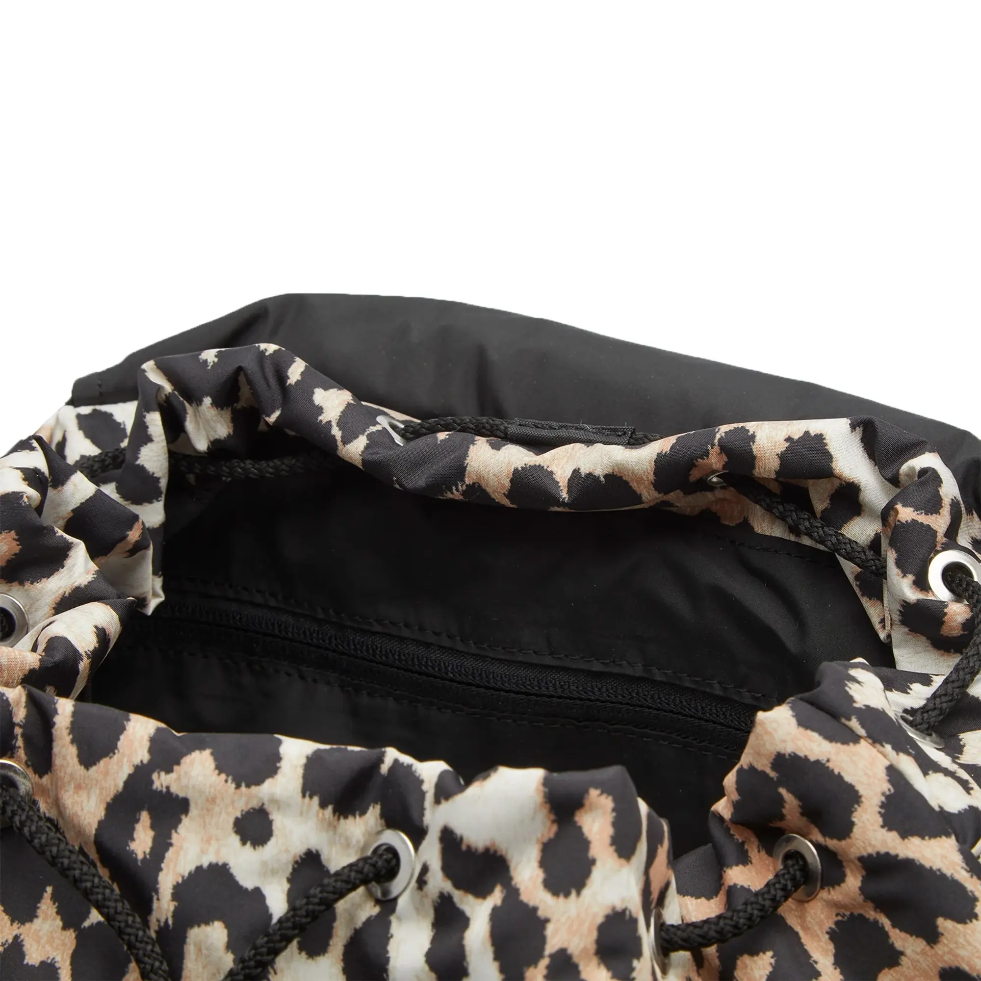 GANNI Women's Recycled Tech Backpack Leopard