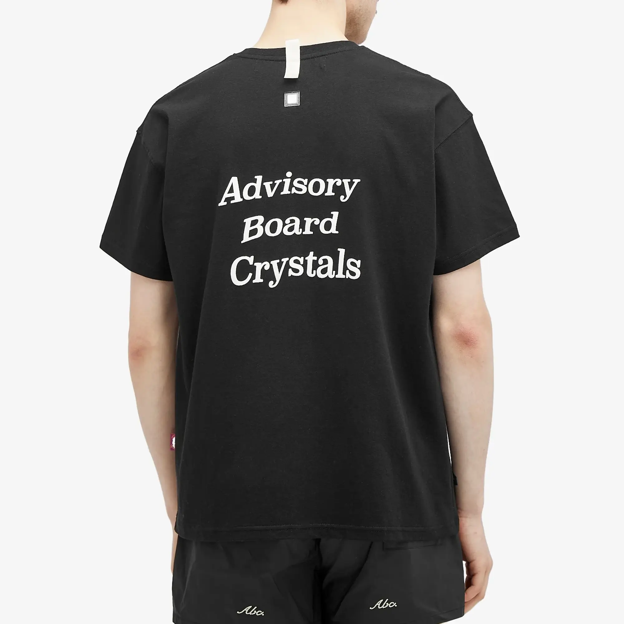 Advisory Board Crystals Men's Pansy T-Shirt Black