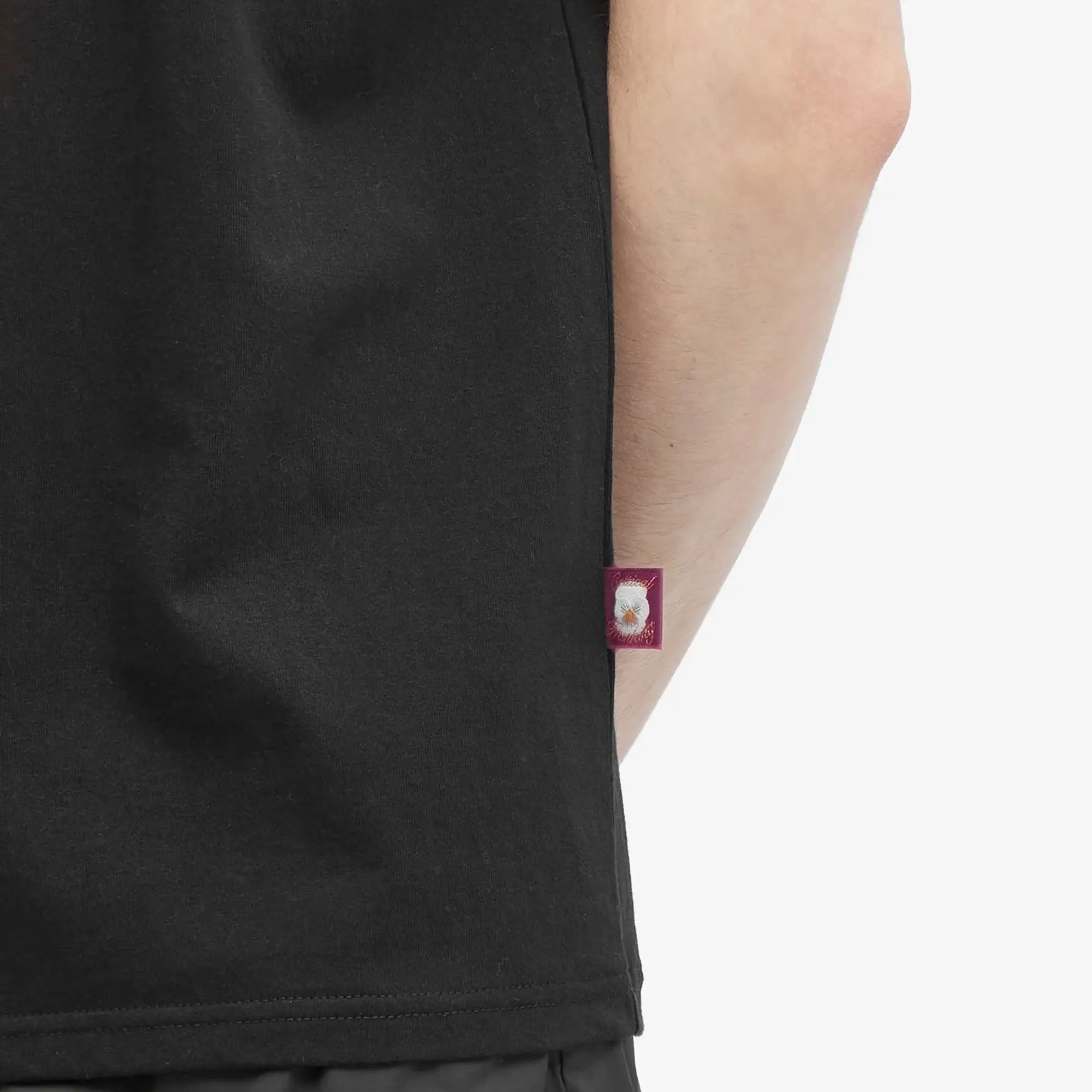 Advisory Board Crystals Men's Pansy T-Shirt Black