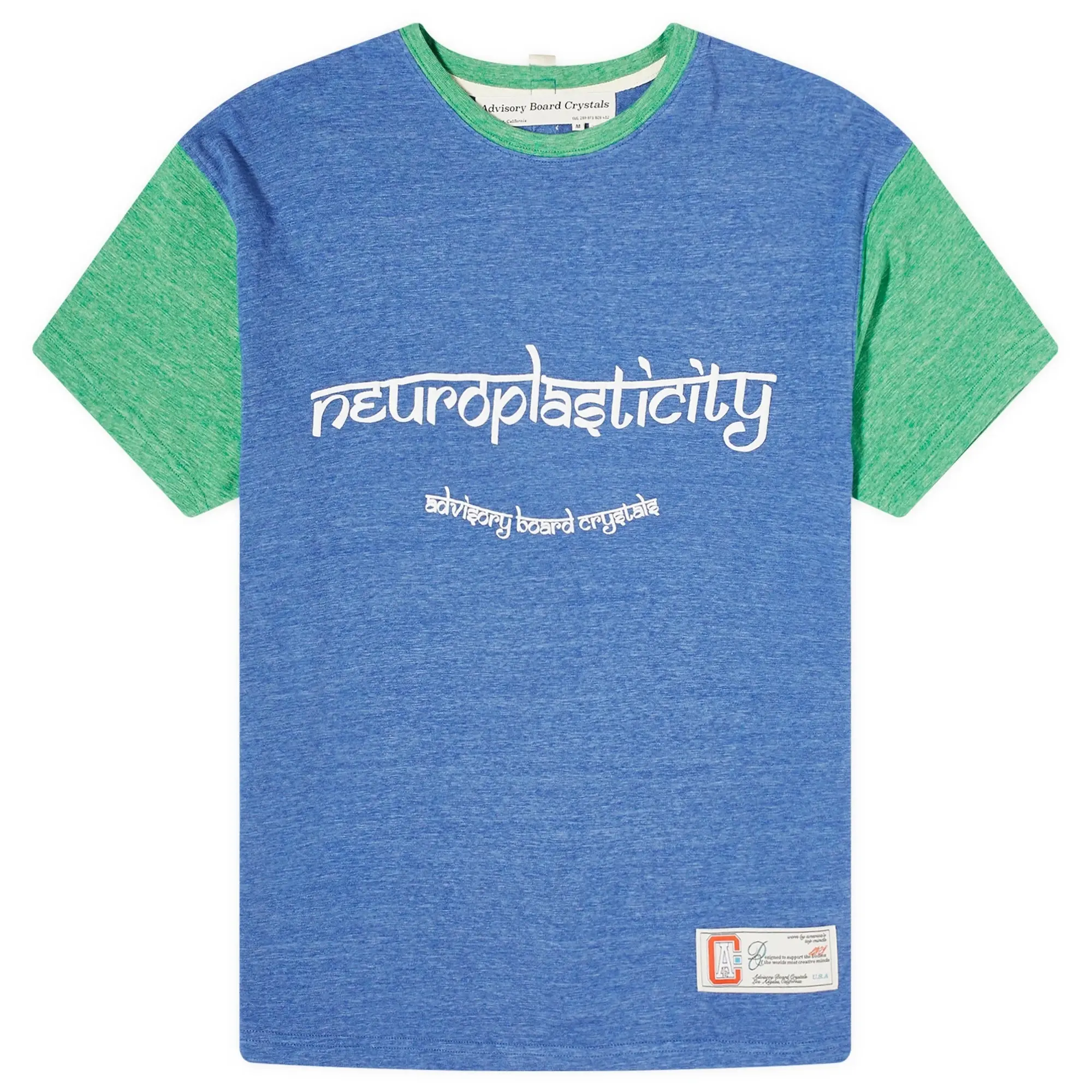 Advisory Board Crystals Men's Japanese Slub Knit T-Shirt Blue