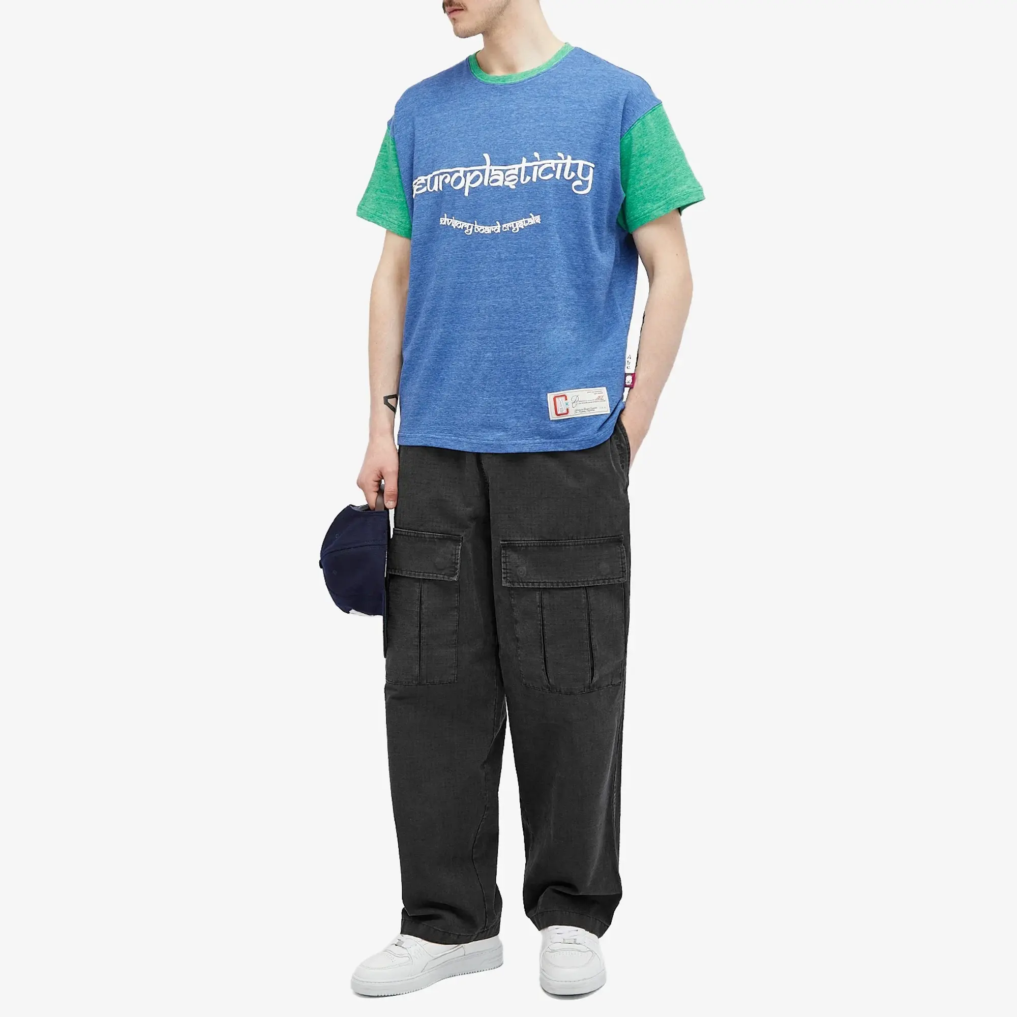 Advisory Board Crystals Men's Japanese Slub Knit T-Shirt Blue