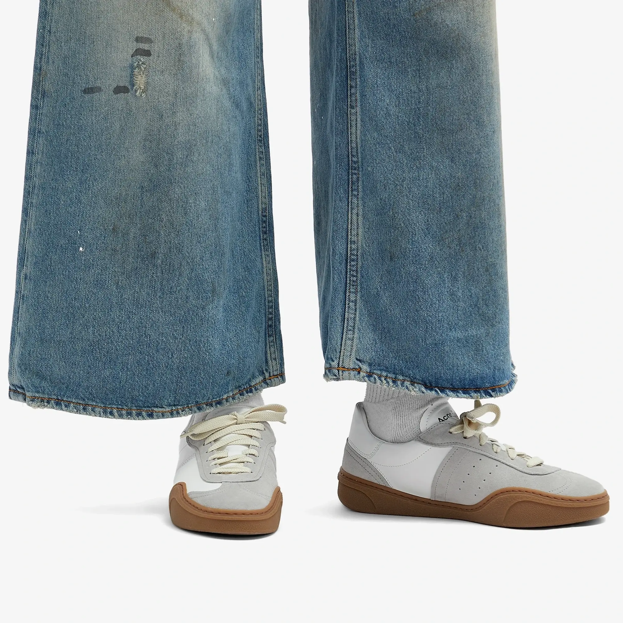 Acne Studios Women's Sneakers White/Brown