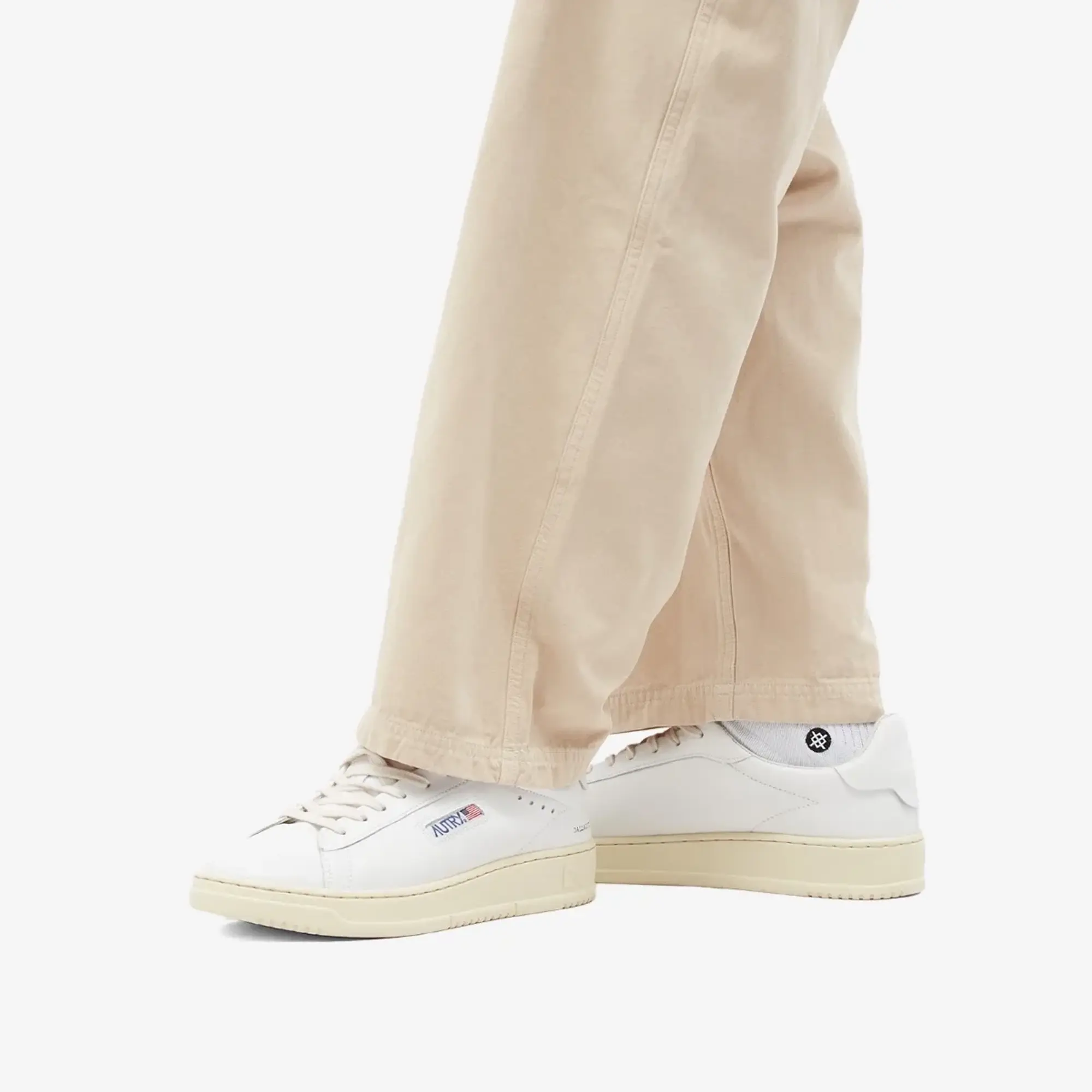 Autry Men's Dallas Low White