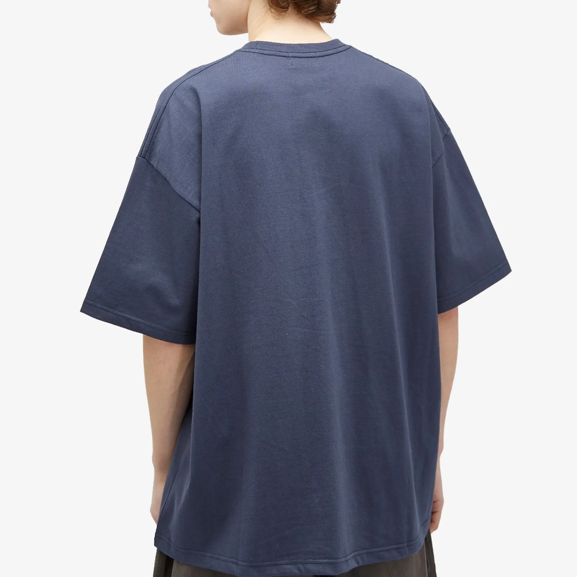 Anglan Men's Applique Logo T-Shirt Navy