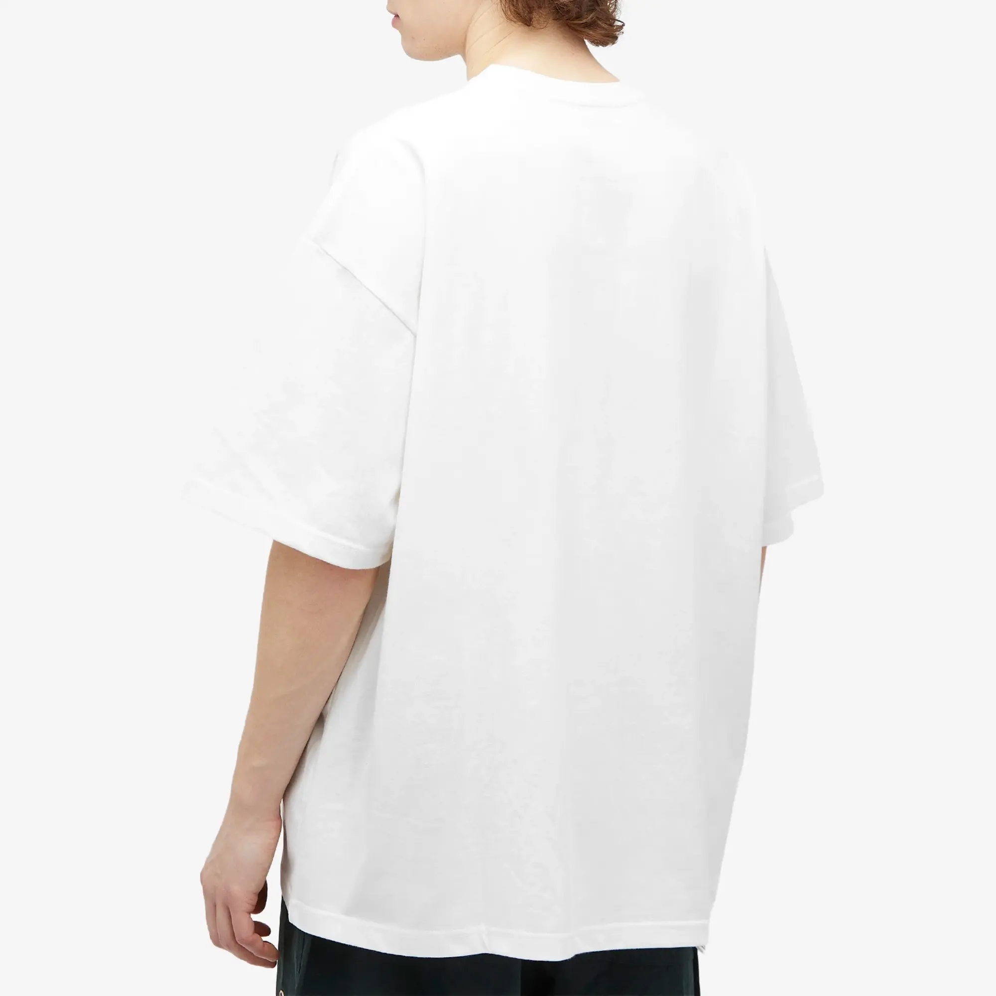 Anglan Men's Applique Logo T-Shirt White