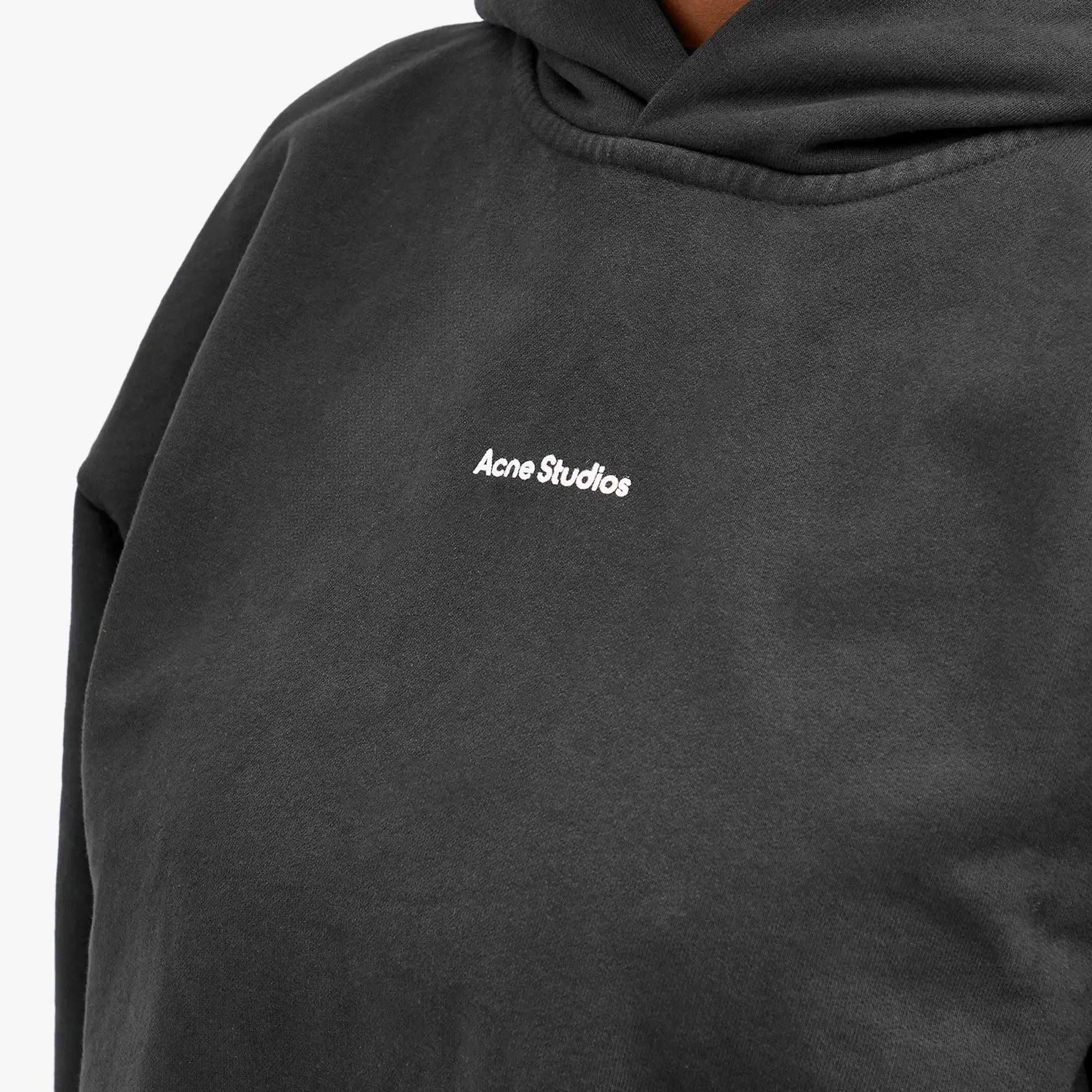Acne Studios Women's Logo Hoodie Black