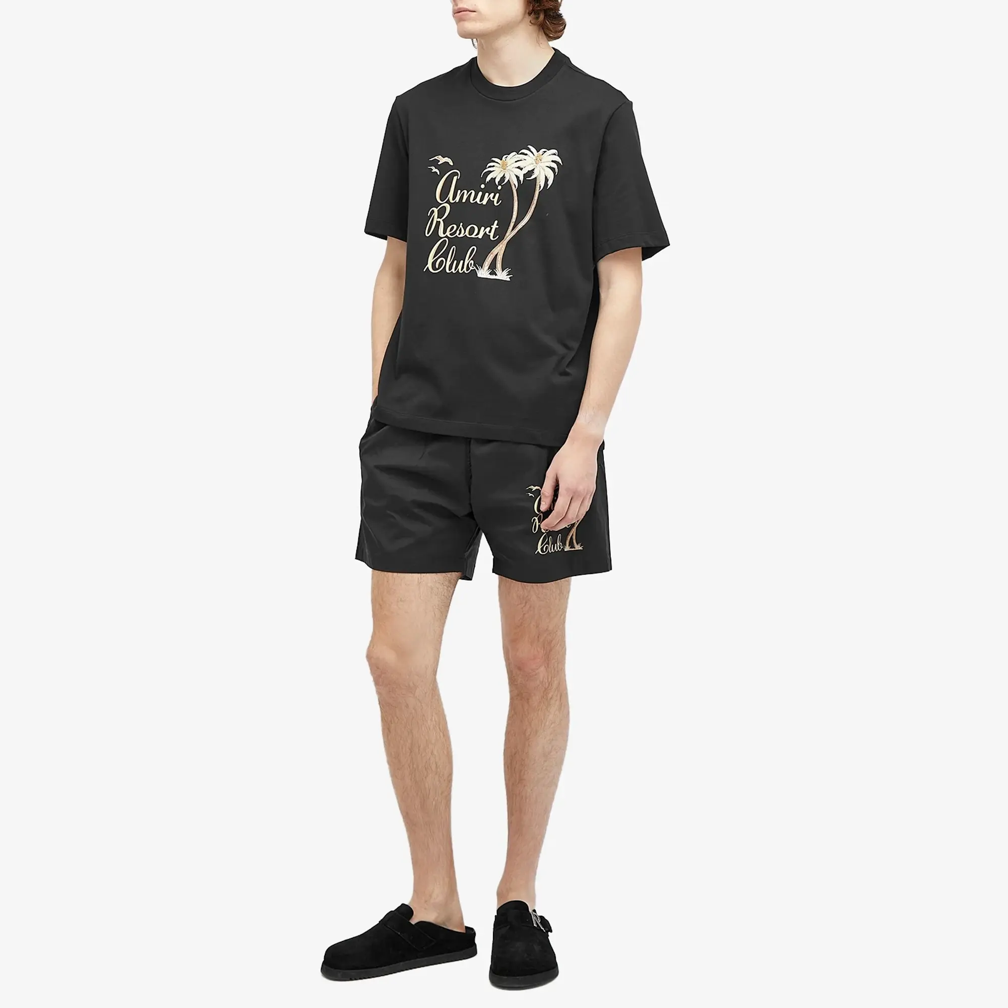 AMIRI Men's Resort Club T-Shirt Black