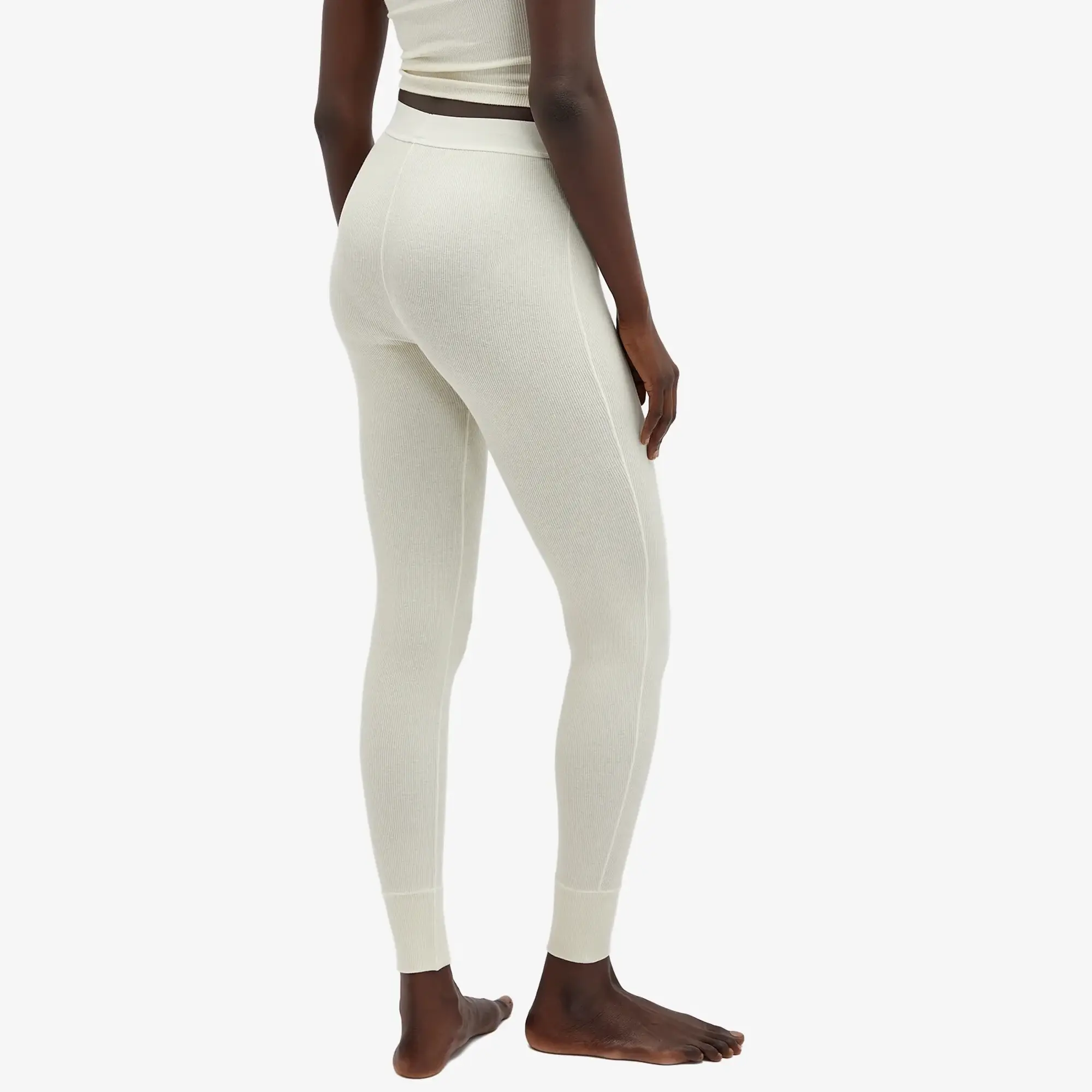 SKIMS Women's Cotton Rib Legging Bone