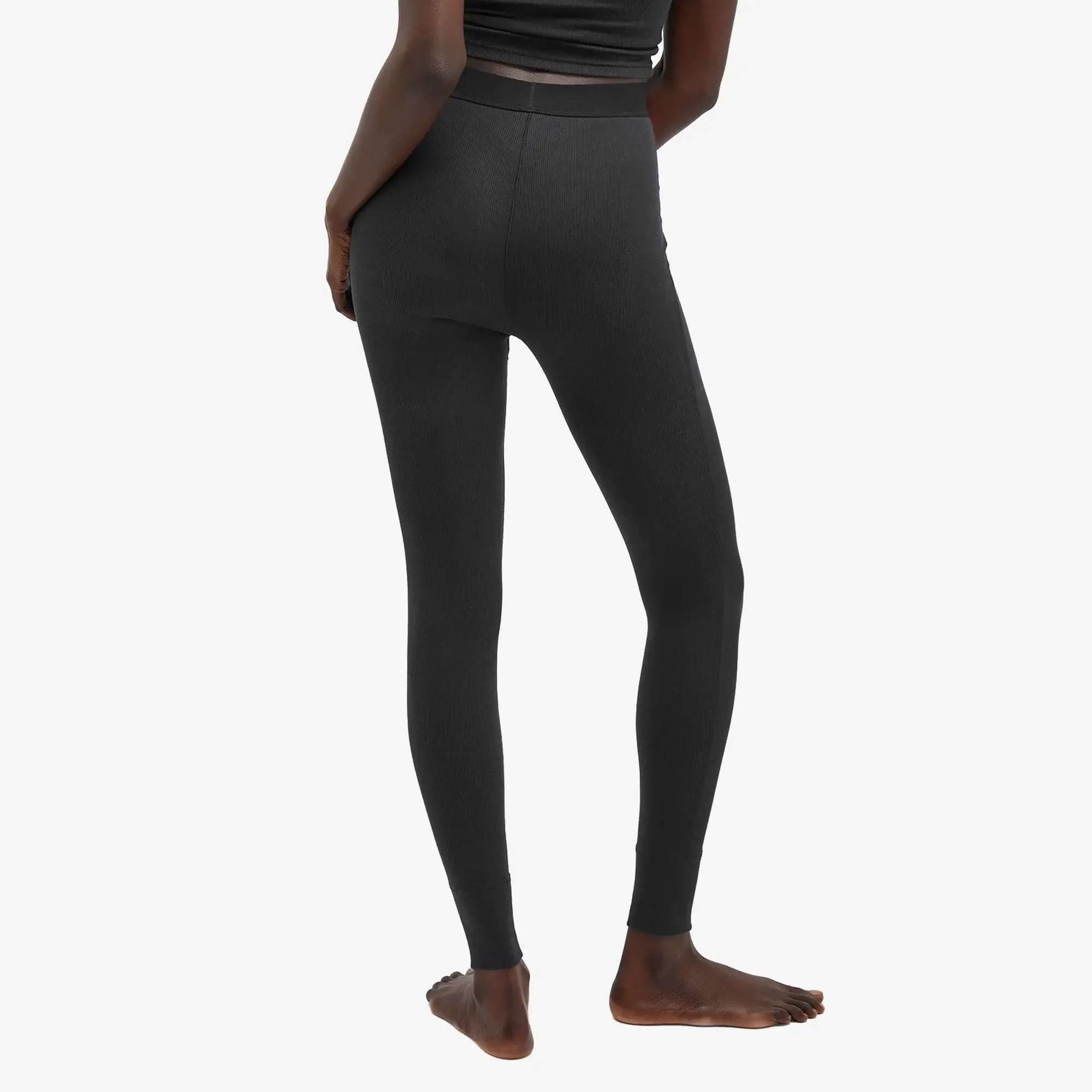 SKIMS Women's Cotton Rib Legging Soot