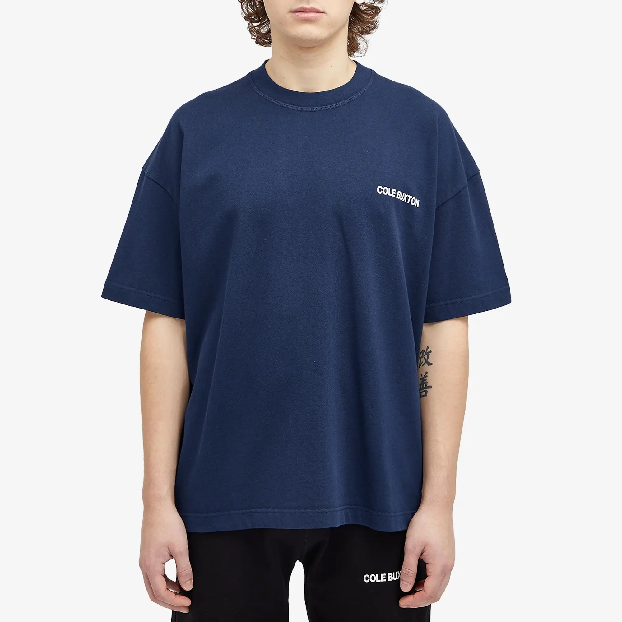 Cole Buxton Men's Sportswear T-Shirt Navy