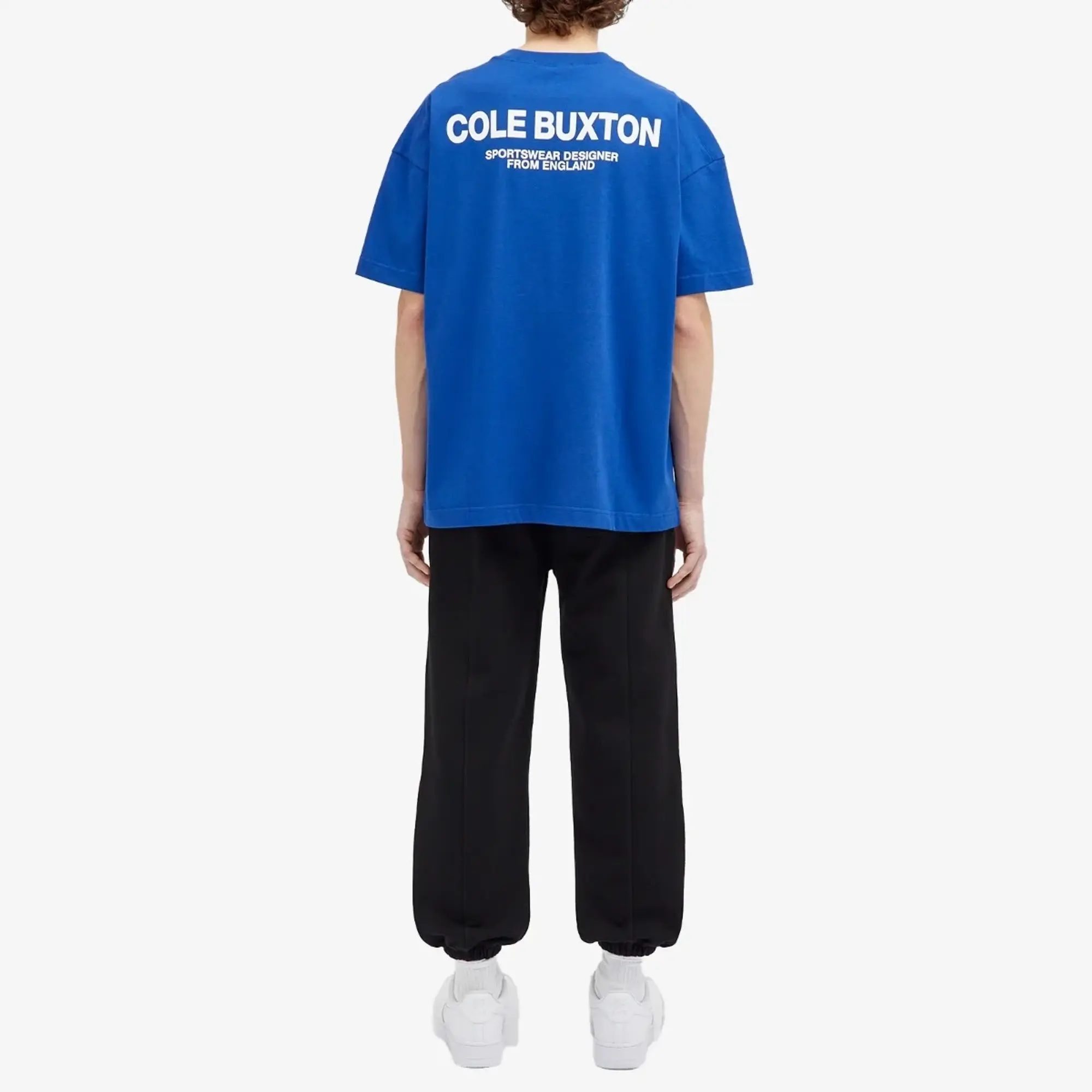 Cole Buxton Men's Sportswear T-Shirt Cobalt Blue