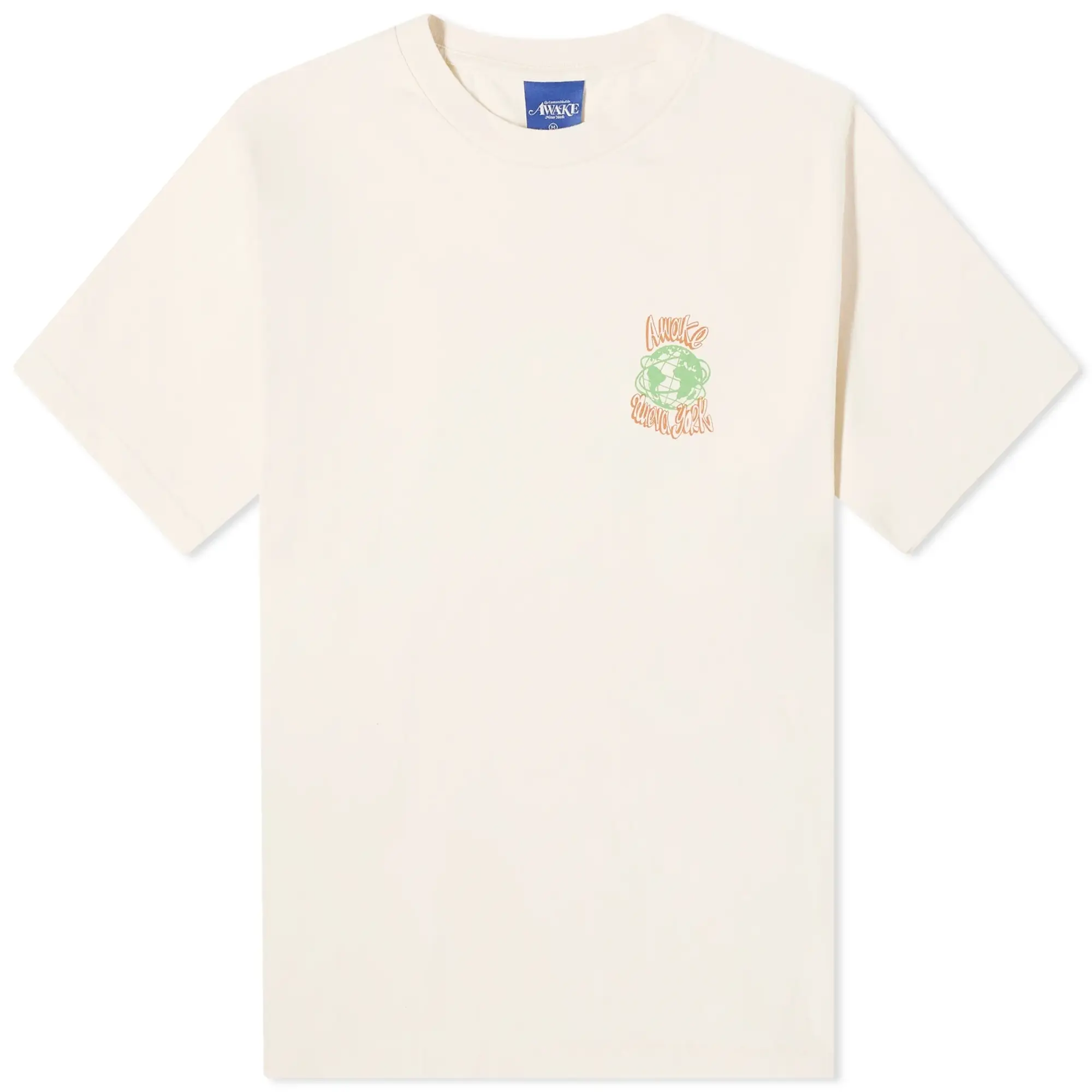 Awake NY Awake Crawford T Shirt Men Shortsleeves White