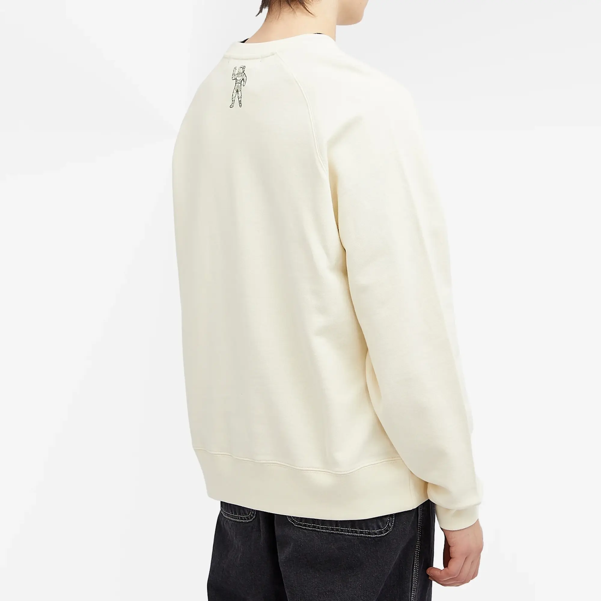 Billionaire Boys Club Men's Duck Camo Arch Logo Crew Sweat Cream