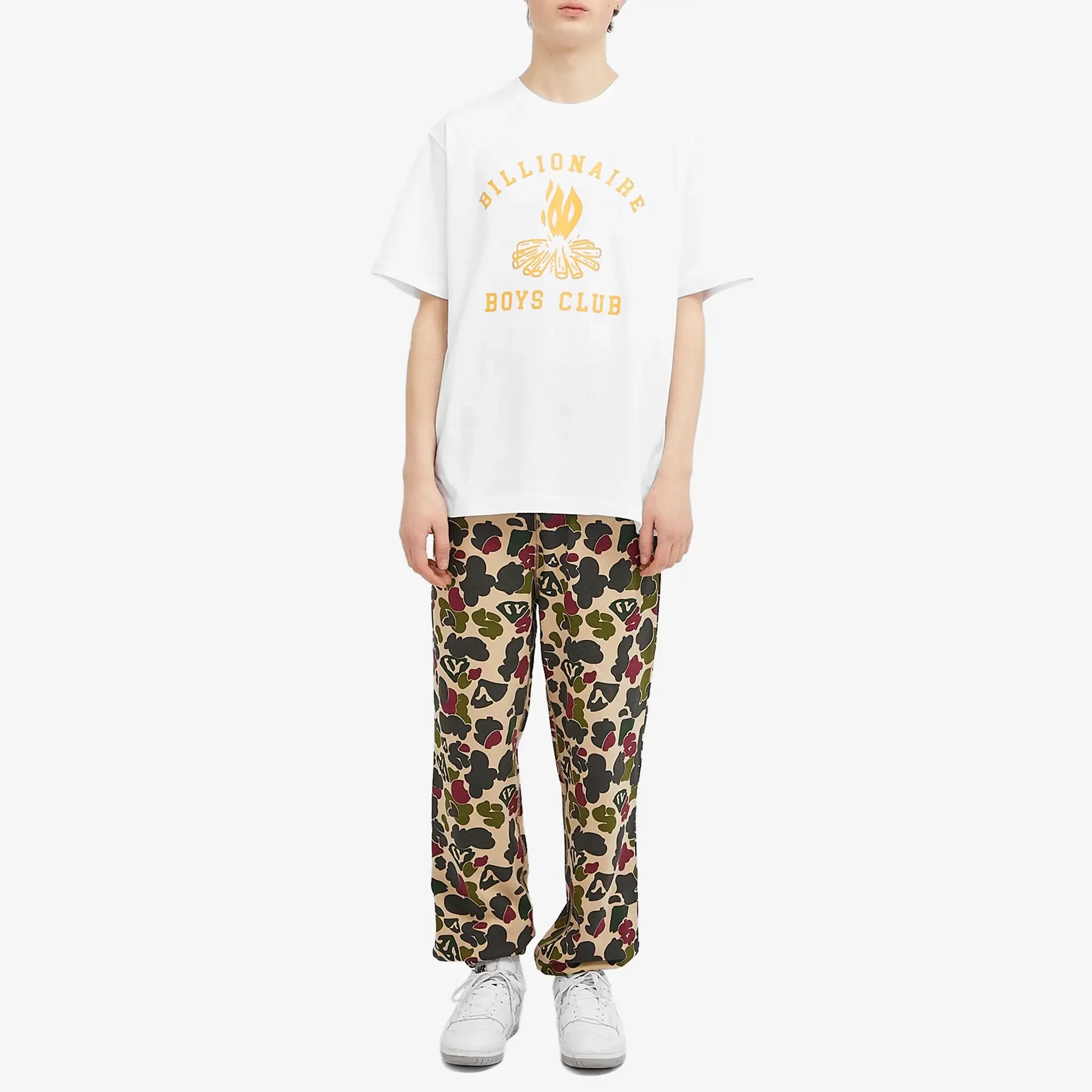 Billionaire Boys Club Men's Campfire T-Shirt White